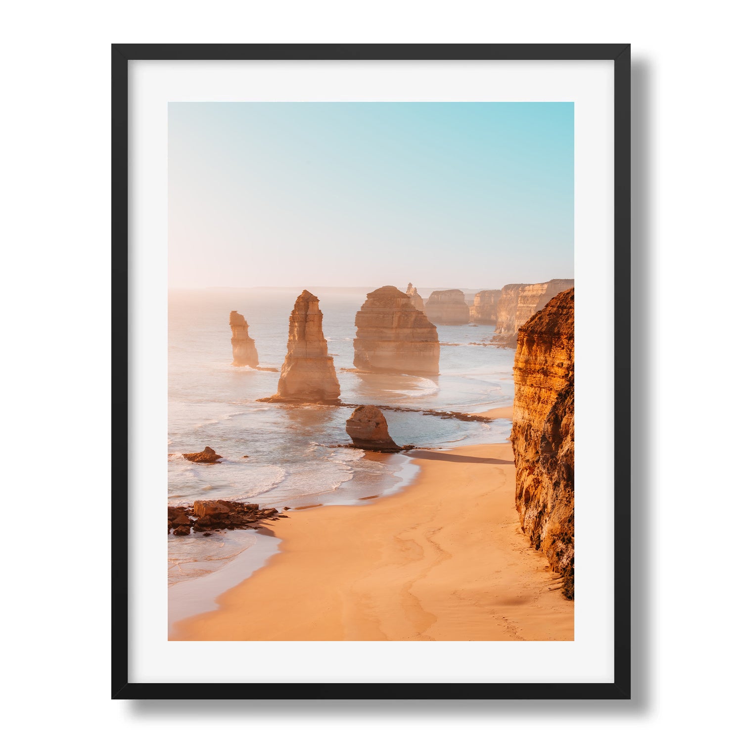 12 Apostles Great Ocean Road Framed Print - Australia by Peter Yan Studio