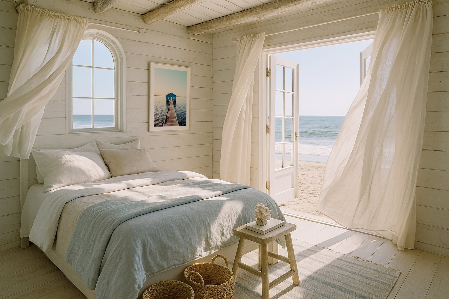 Perth Blue Boathouse Framed Print - Architecture by Peter Yan Studio