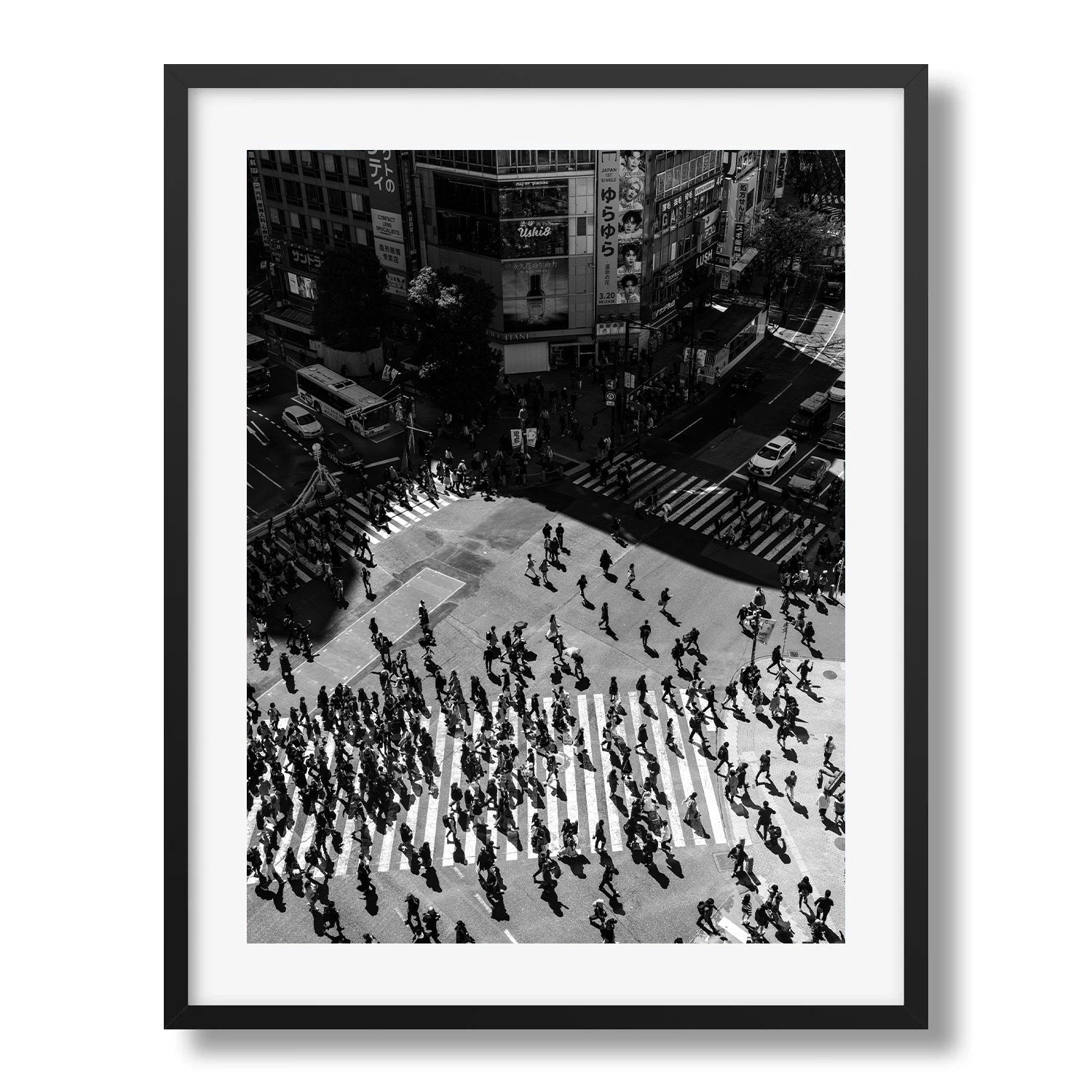 Shibuya Crossing Black and White II - Peter Yan Studio