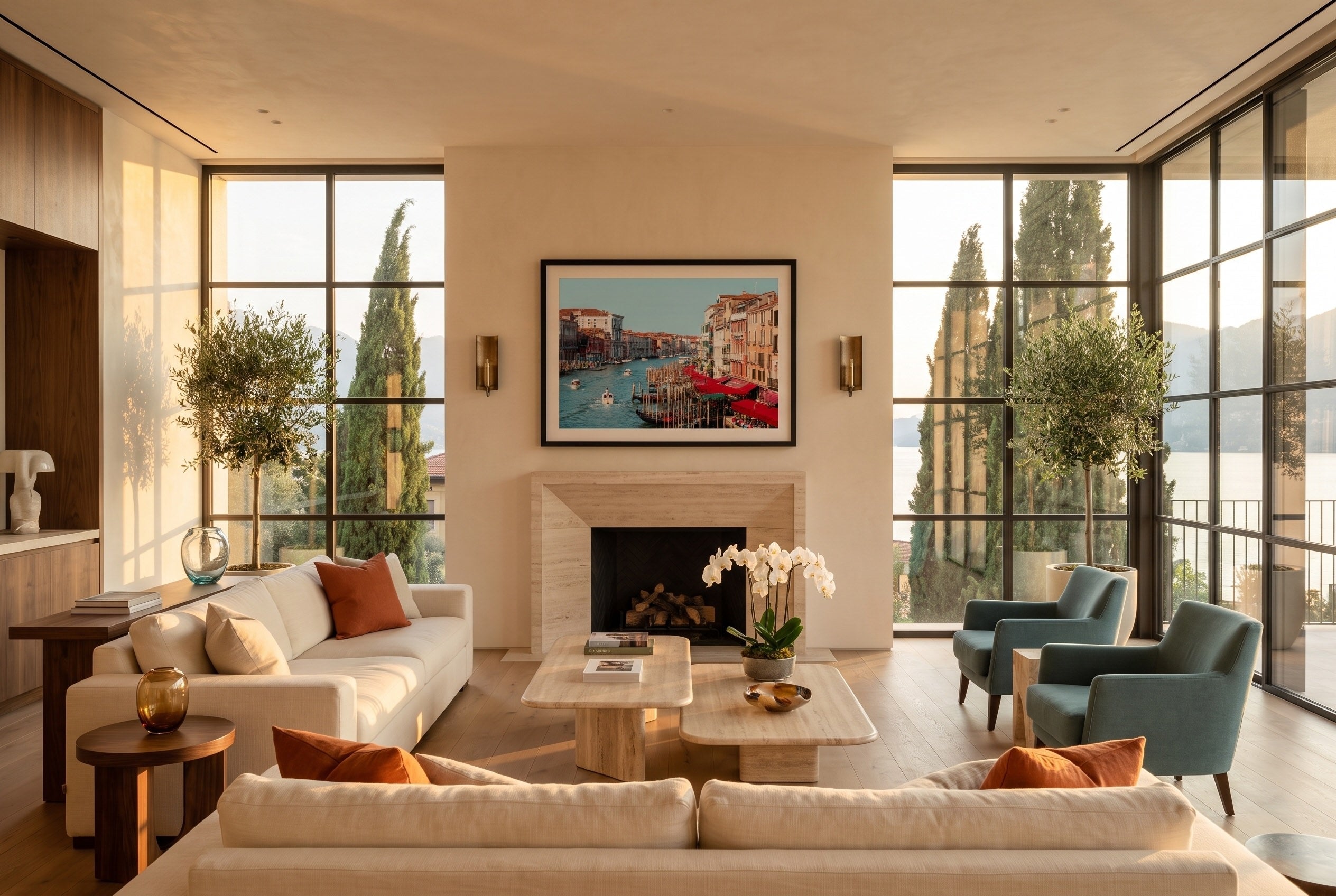 The Grand Canal Venice VII Framed Print - Architecture by Peter Yan Studio
