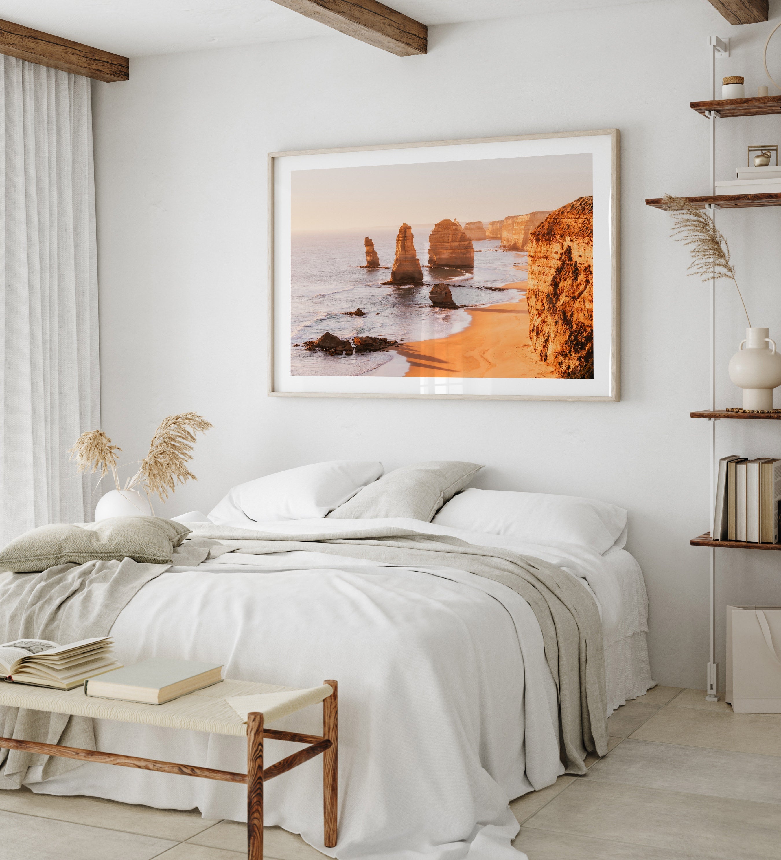 12 Apostles Golden Hour Landscape - Peter Yan Studio