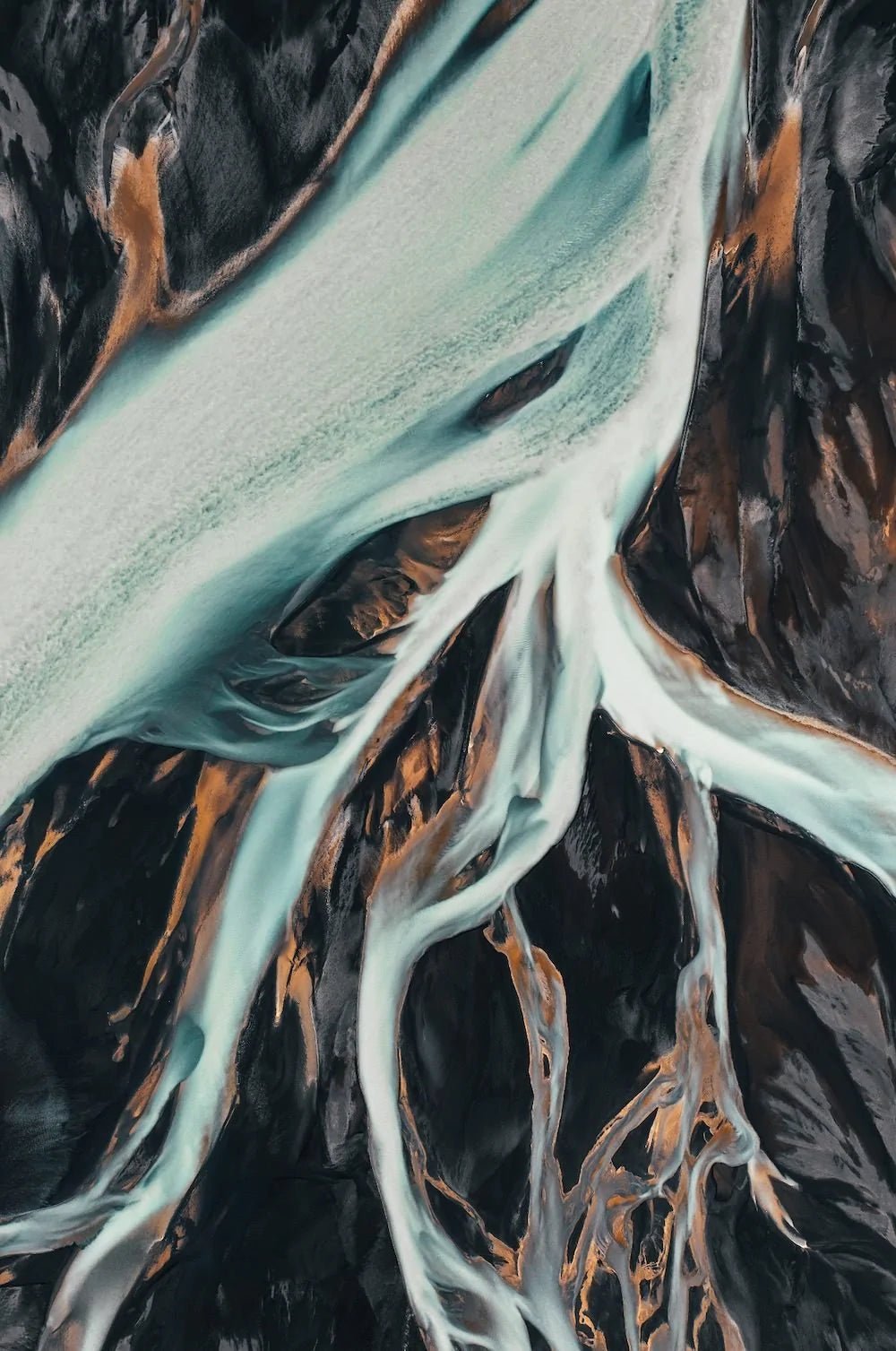 Above The Icelandic Rivers II - Peter Yan Studio