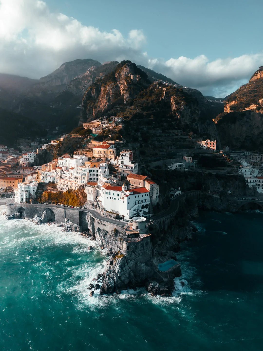 Amalfi Sunset Amalfi Coast - Peter Yan Studio