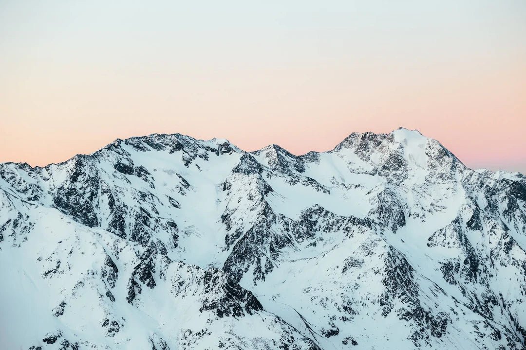 Austrian Snowy Mountains At Dawn - Peter Yan Studio
