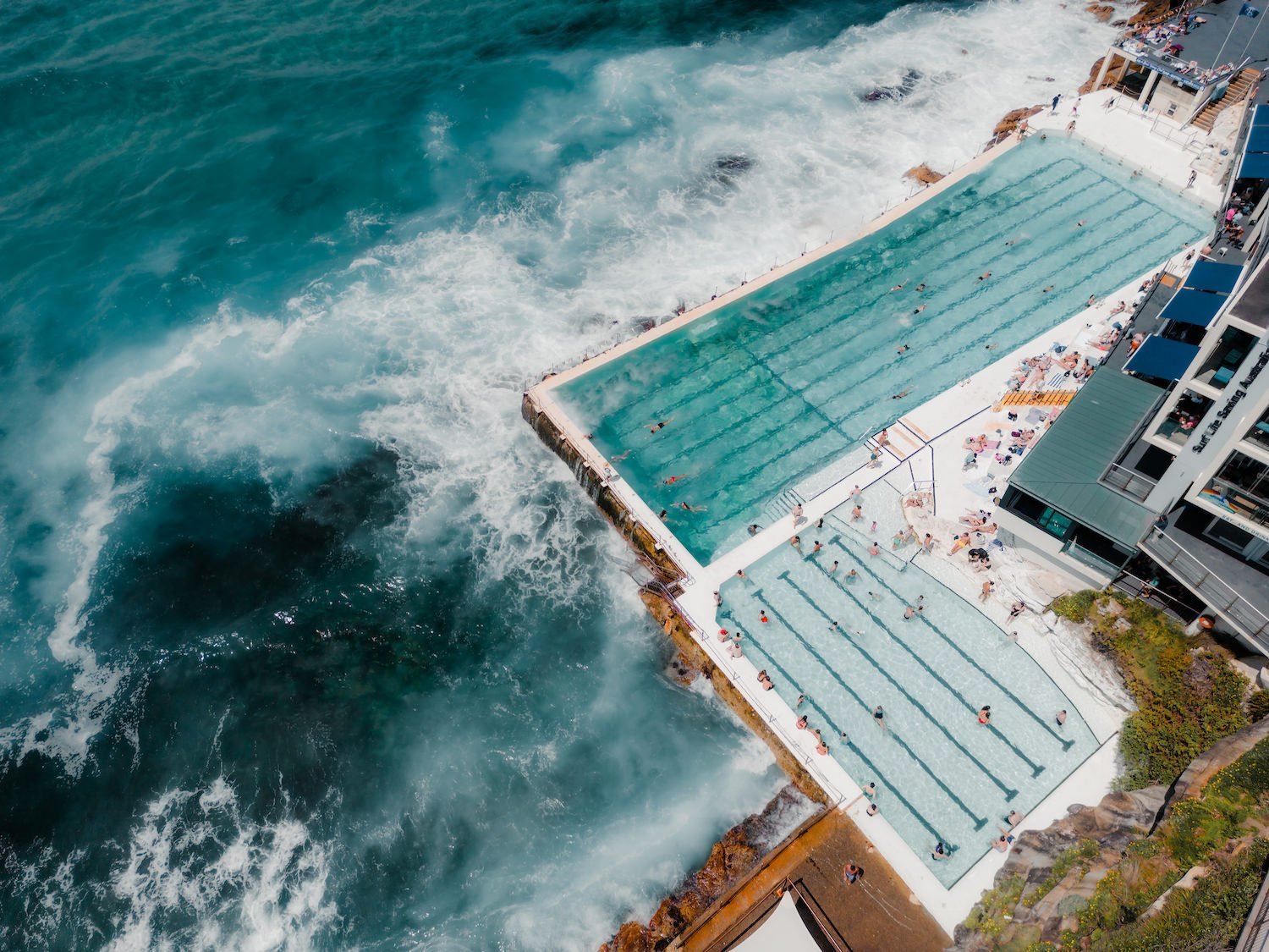 Bondi Beach Icebergs Pool Summer Day I - Peter Yan Studio