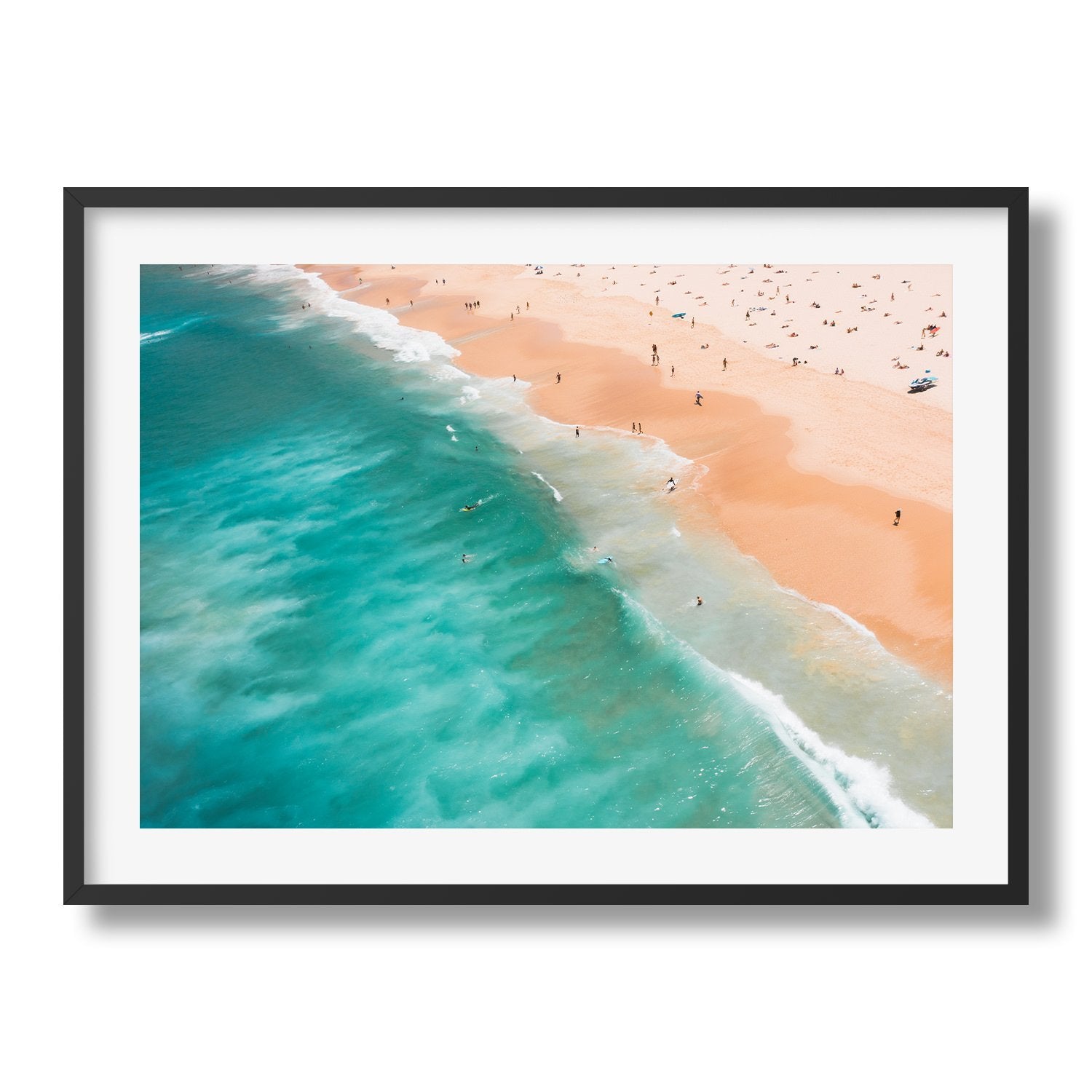 Bondi Beach Noon | Premium Framed Print - Peter Yan Studio