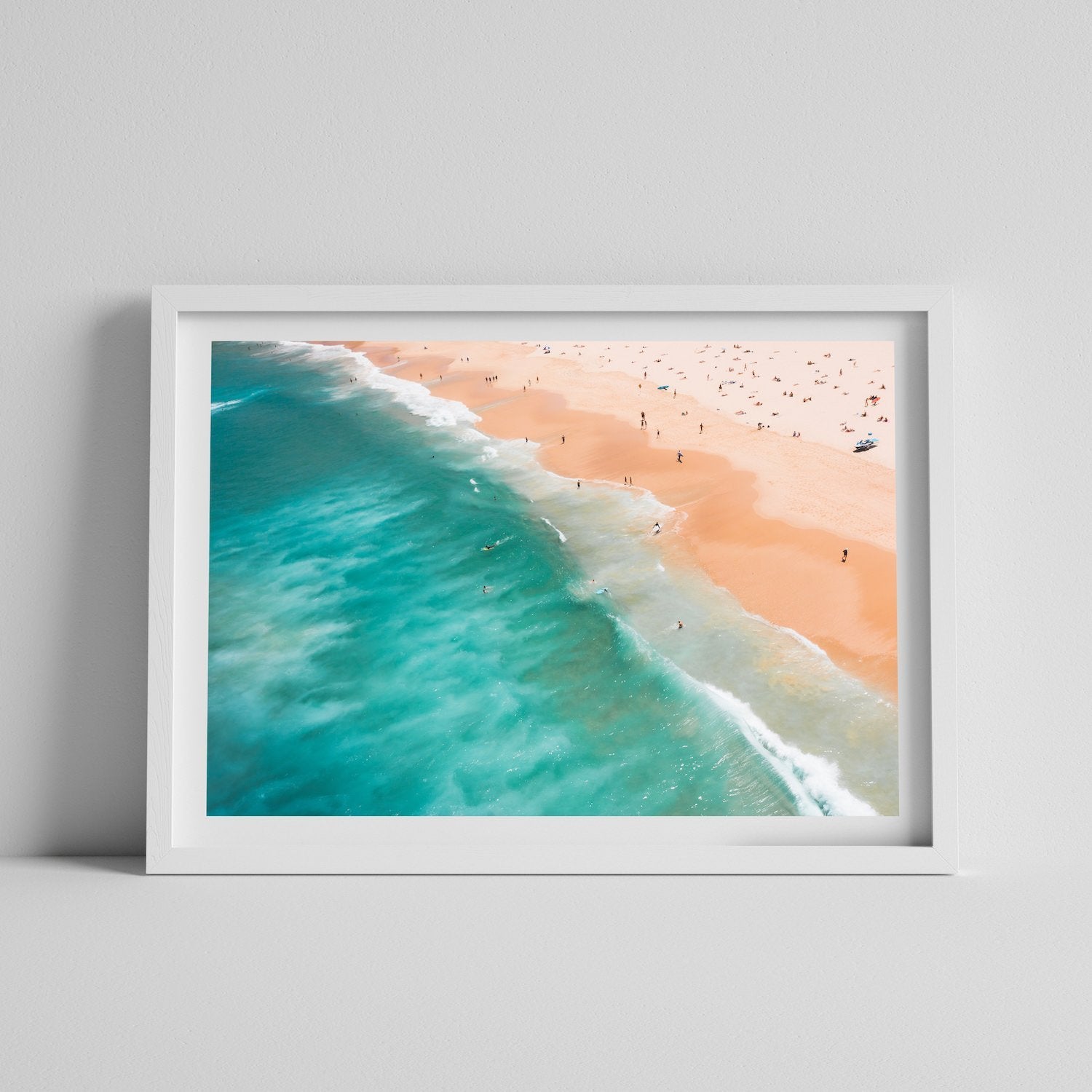 Bondi Beach Noon | Premium Framed Print - Peter Yan Studio