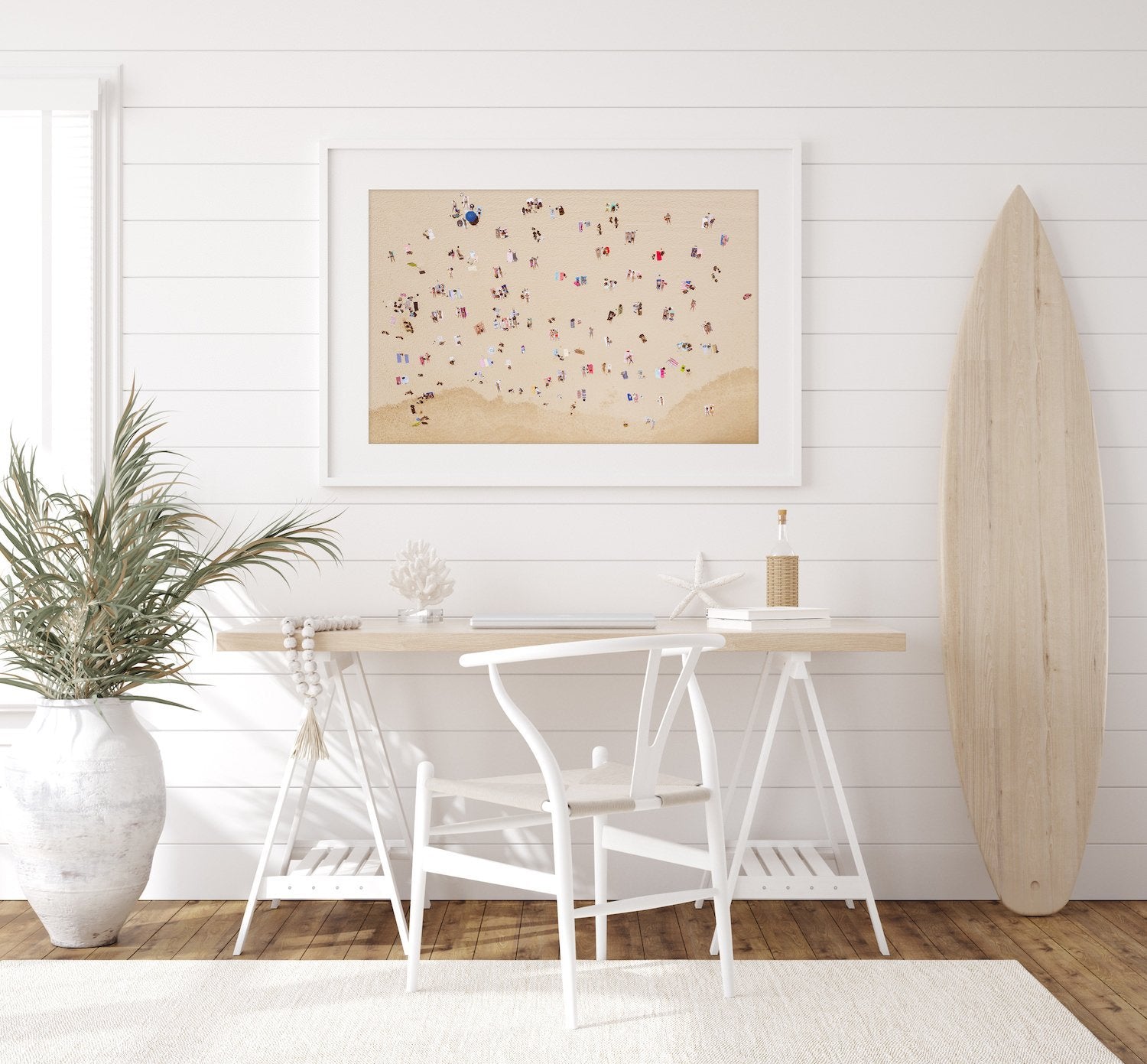 Bondi Beach Sunbathing | Premium Framed Print - Peter Yan Studio