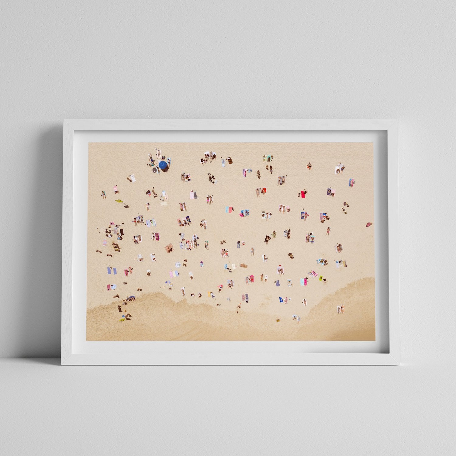 Bondi Beach Sunbathing | Premium Framed Print - Peter Yan Studio