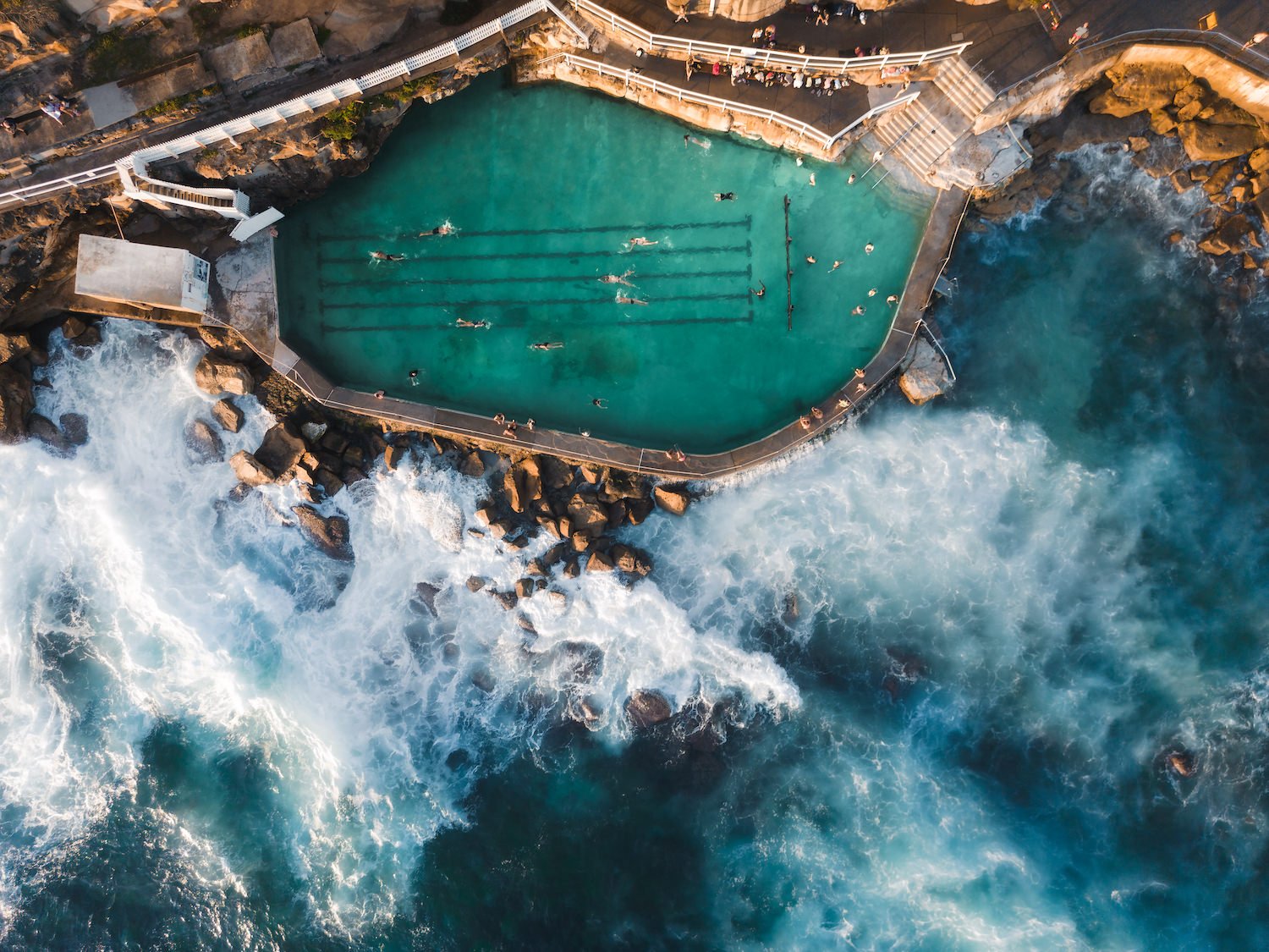 Bronte Beach Rock Pool IV - Peter Yan Studio
