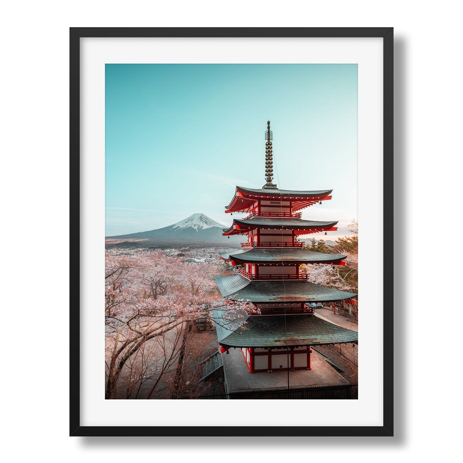 Chureito Pagoda Mt Fuji - Peter Yan Studio