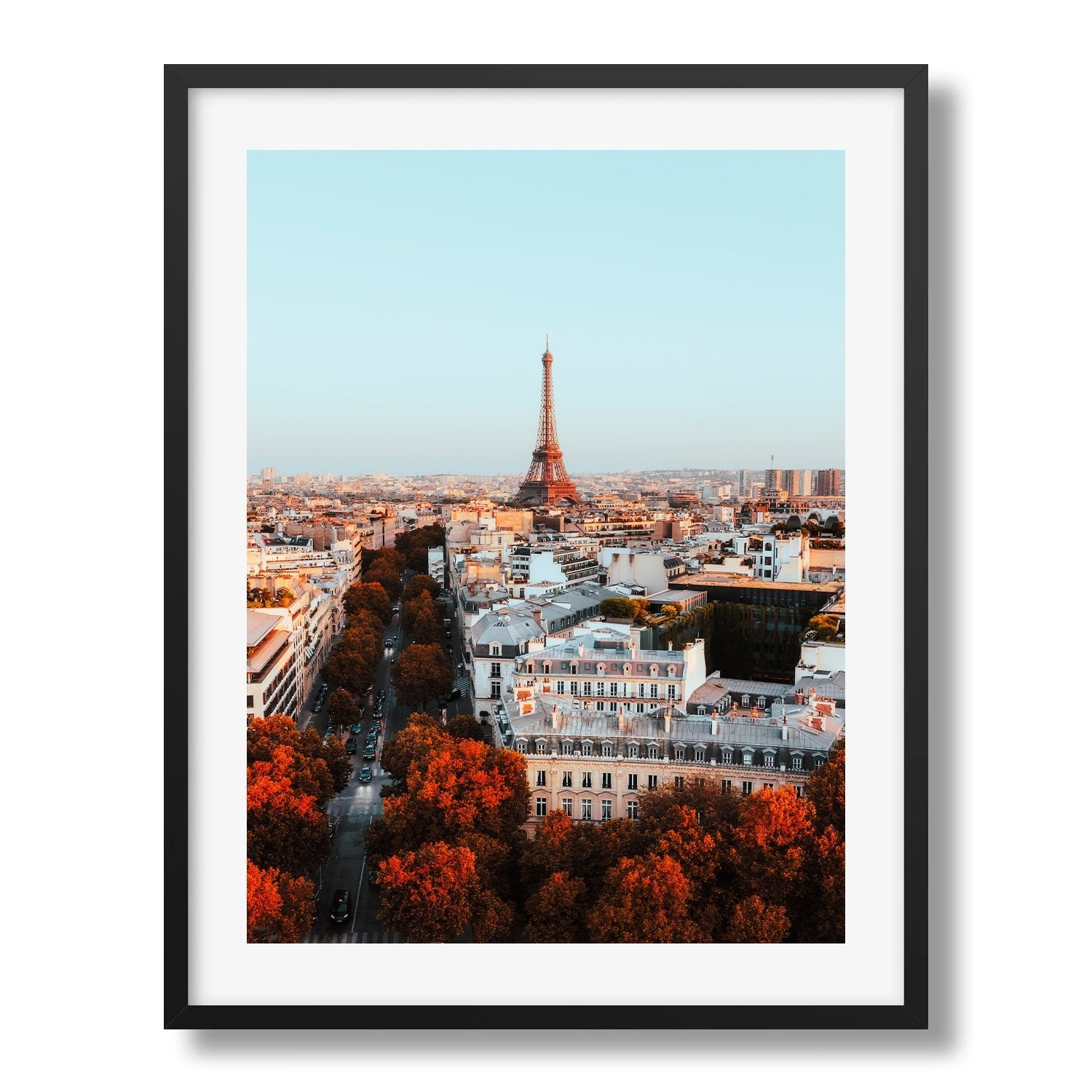 City of Love - Paris Framed Print - Architecture by Peter Yan Studio