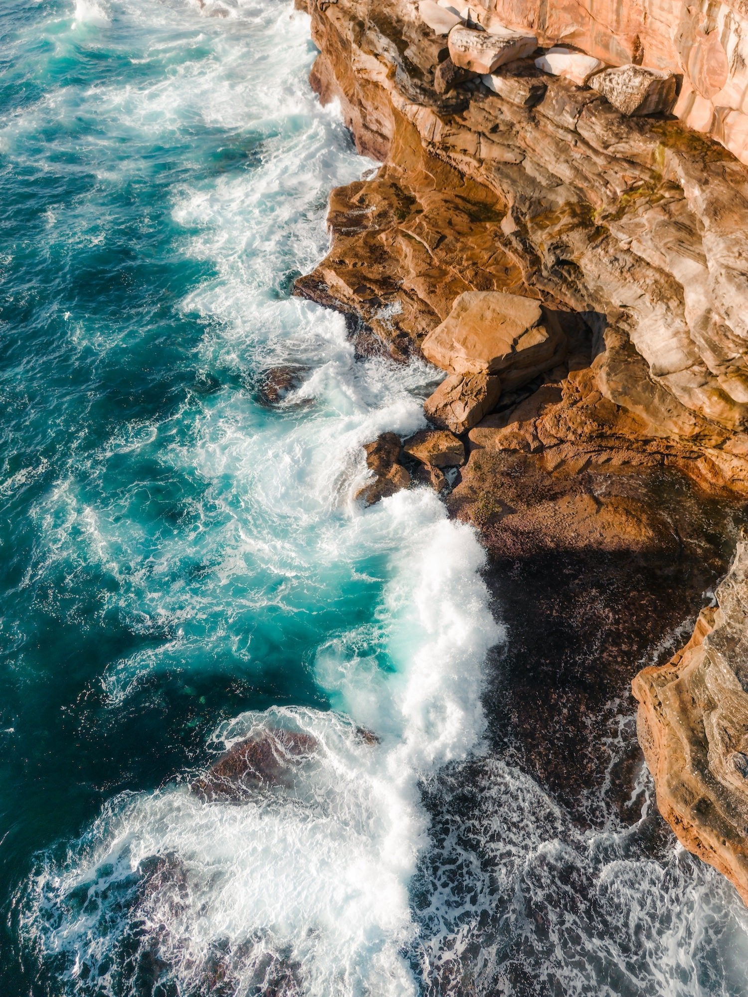 Coastal Waves Bronte Beach I - Peter Yan Studio