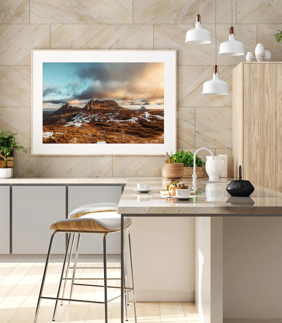 Cradle Mountain & Barn Bluff II - Peter Yan Studio