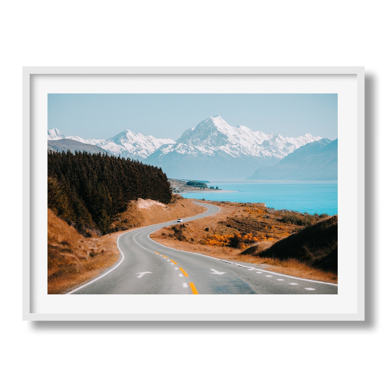 Curvy Road to Mt Cook - Peter Yan Studio