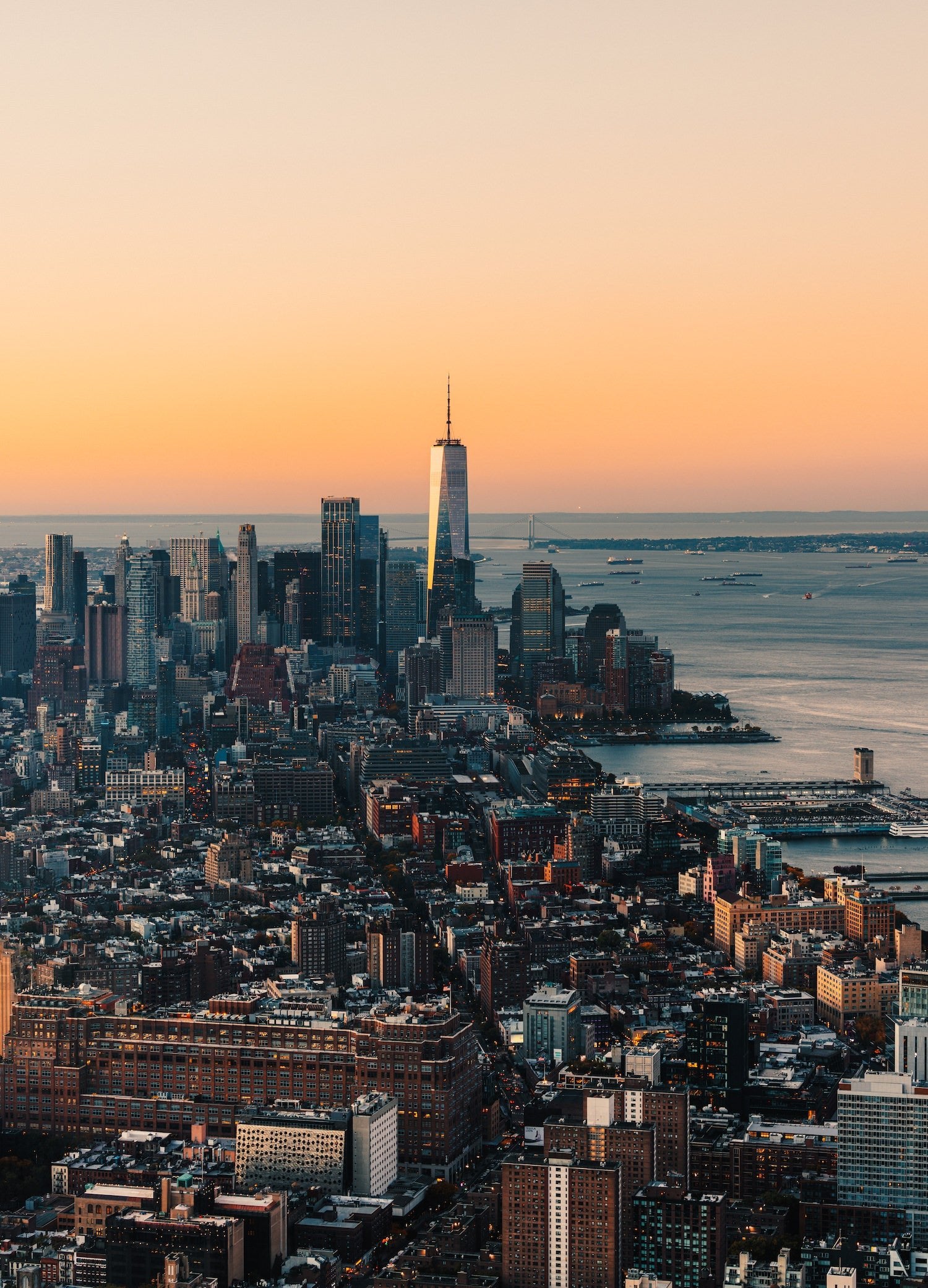 Downtown Manhattan Sunrise - Peter Yan Studio