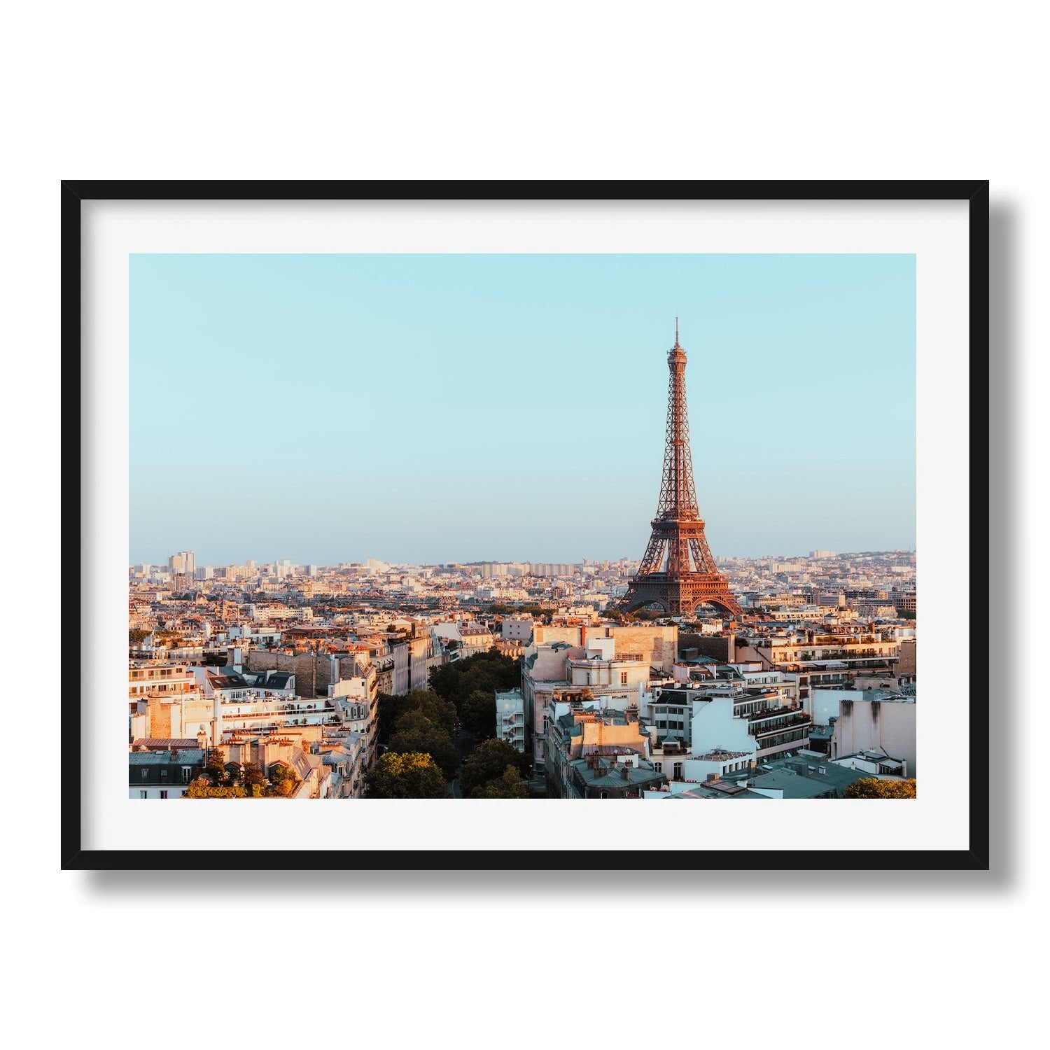 Eiffel Tower Paris Sunset II - Peter Yan Studio