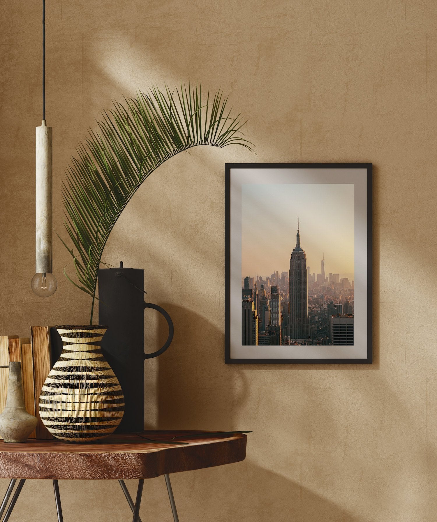 Empire State Building Close Up | Premium Framed Print - Peter Yan Studio