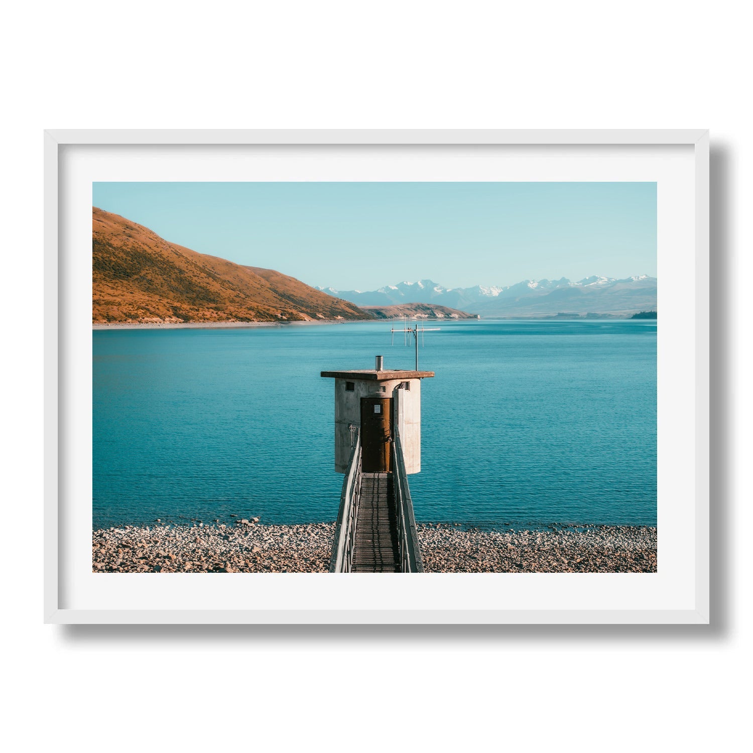 Lake Tekapo Overlook - Peter Yan Studio Framed Photo Print Wall Art
