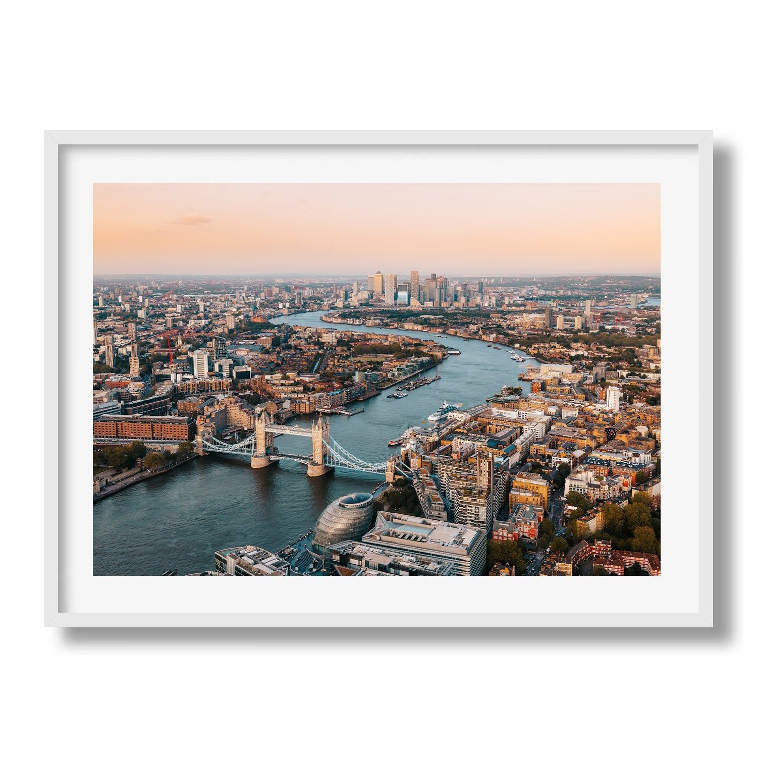 London Sunset II - Peter Yan Studio Framed Photo Print Wall Art