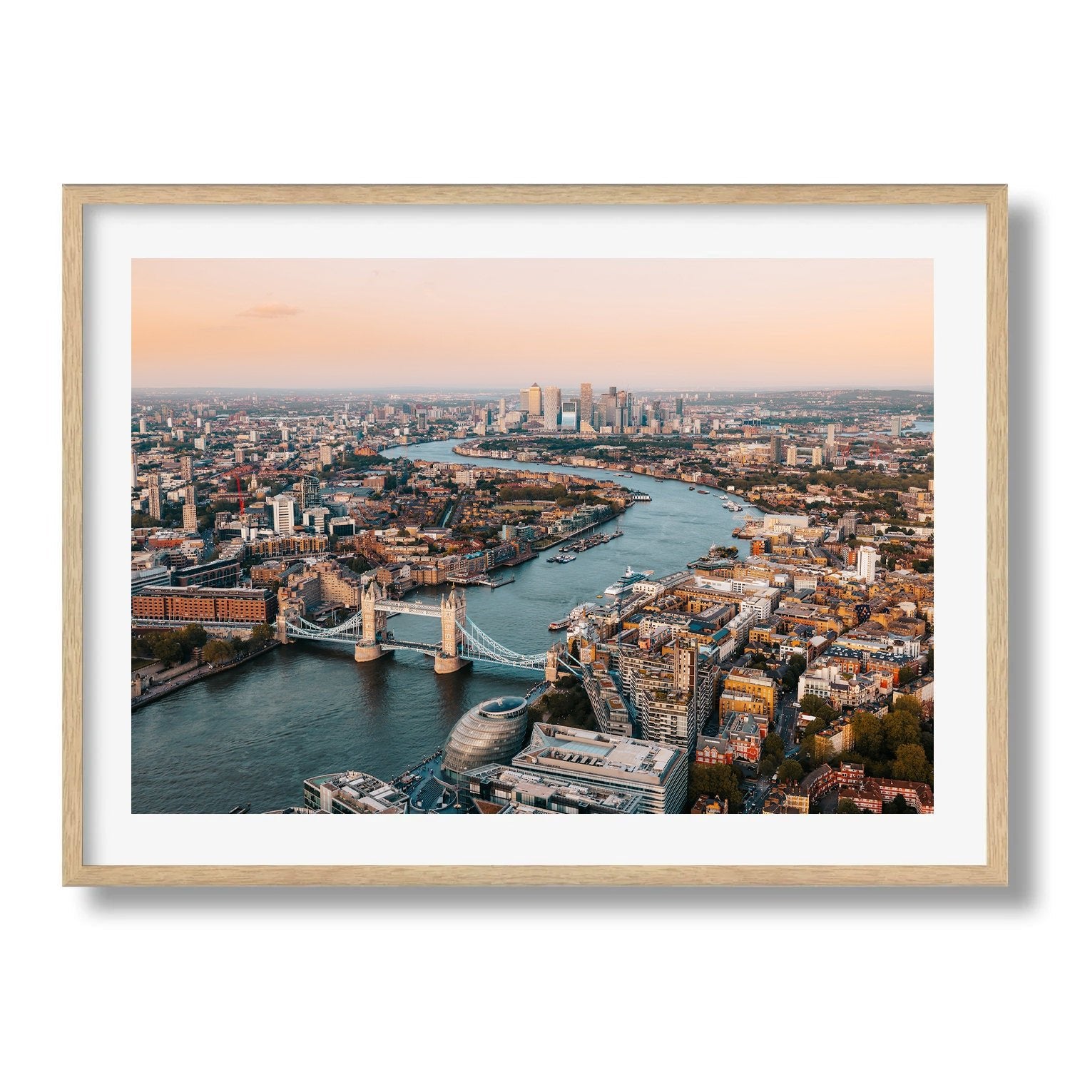 London Sunset II - Peter Yan Studio Framed Photo Print Wall Art