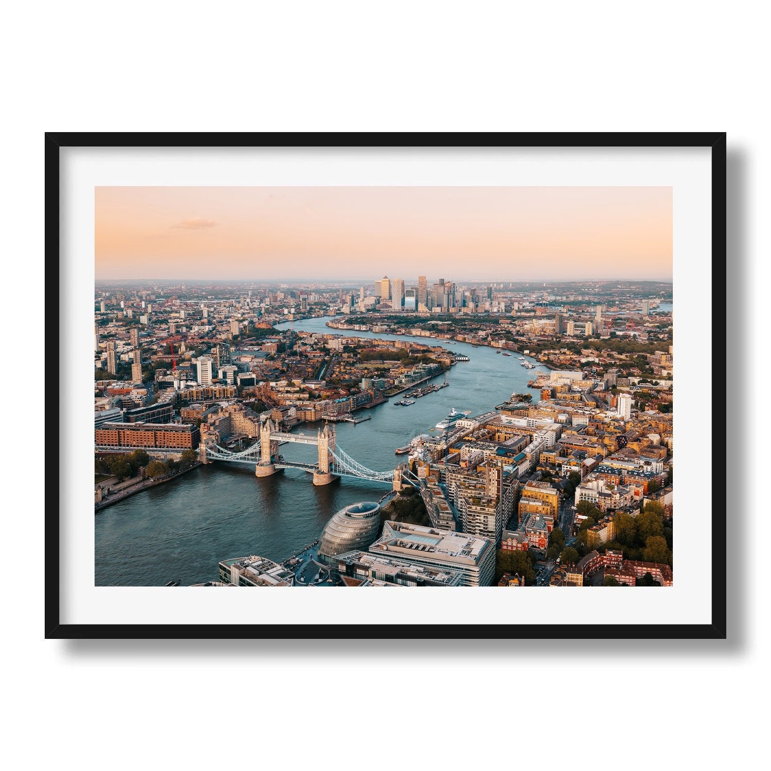 London Sunset II - Peter Yan Studio Framed Photo Print Wall Art