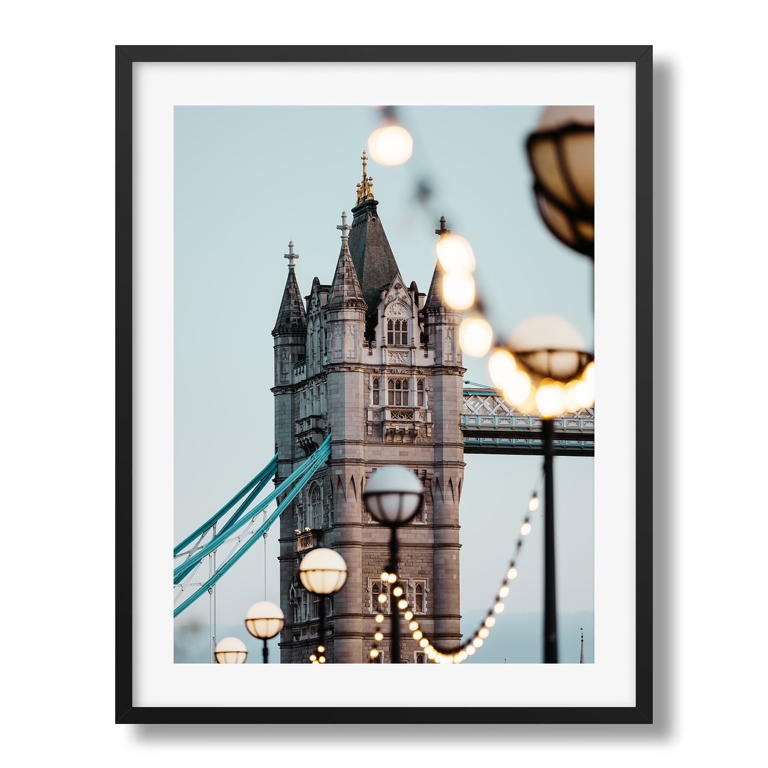 London Tower Bridge III Framed Print - Architecture by Peter Yan Studio