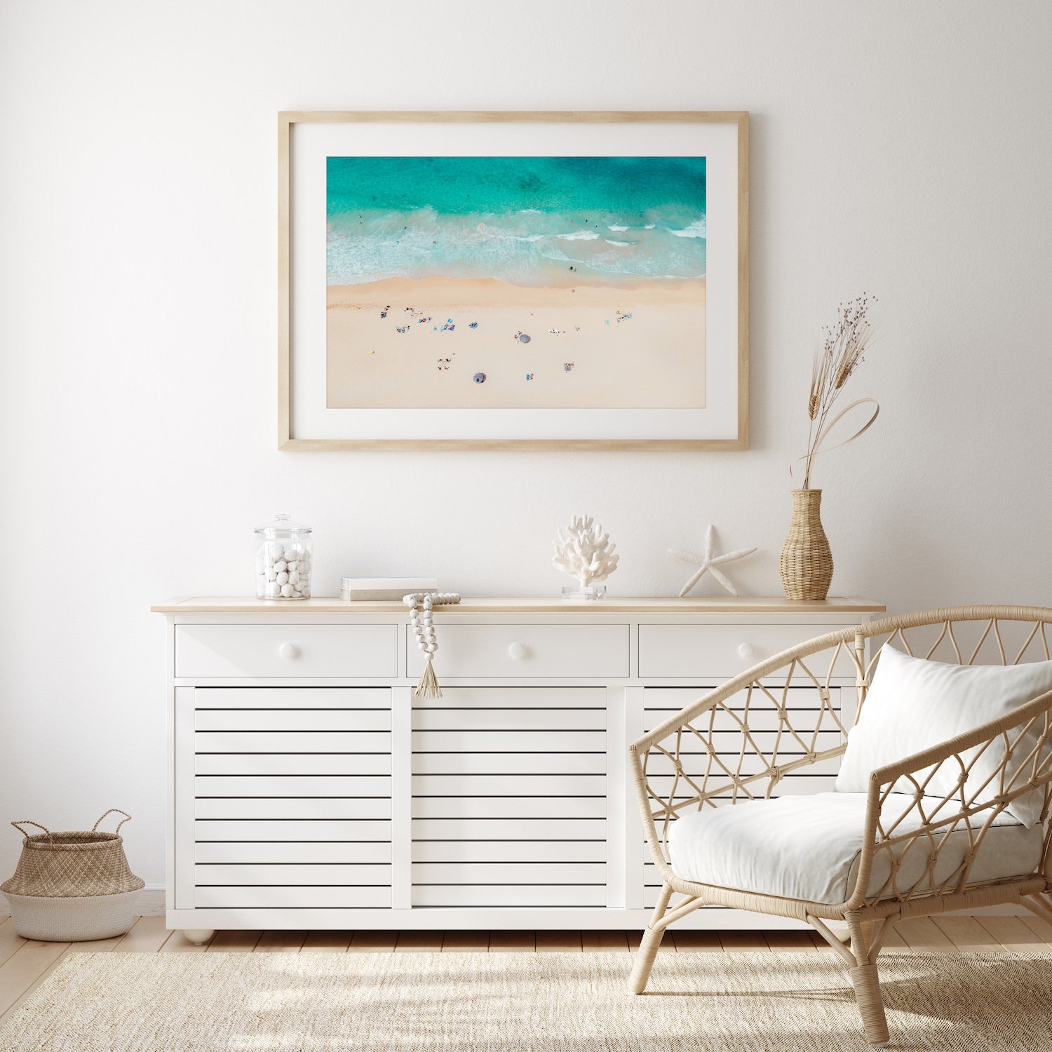 Makapu'u Beach Hawaii | Premium Framed Print - Peter Yan Studio