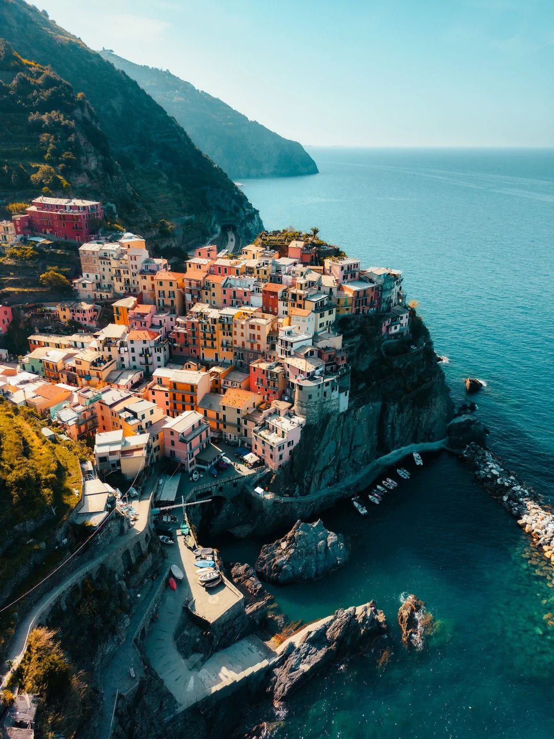 Manarola Sunrise, Cinque Terre - Peter Yan Studio