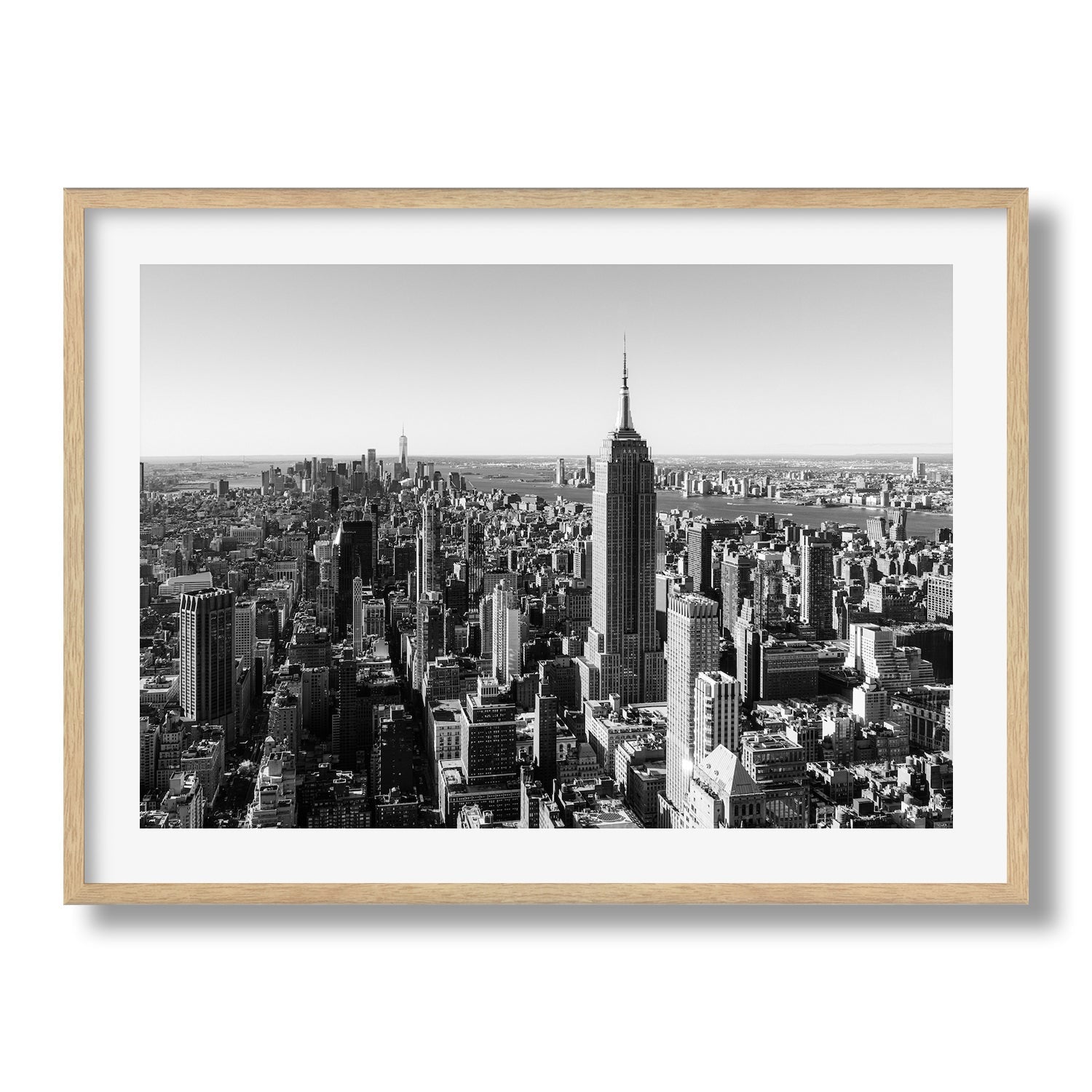 New York City in Black & White Series: IV Framed Print - Architecture by Peter Yan Studio