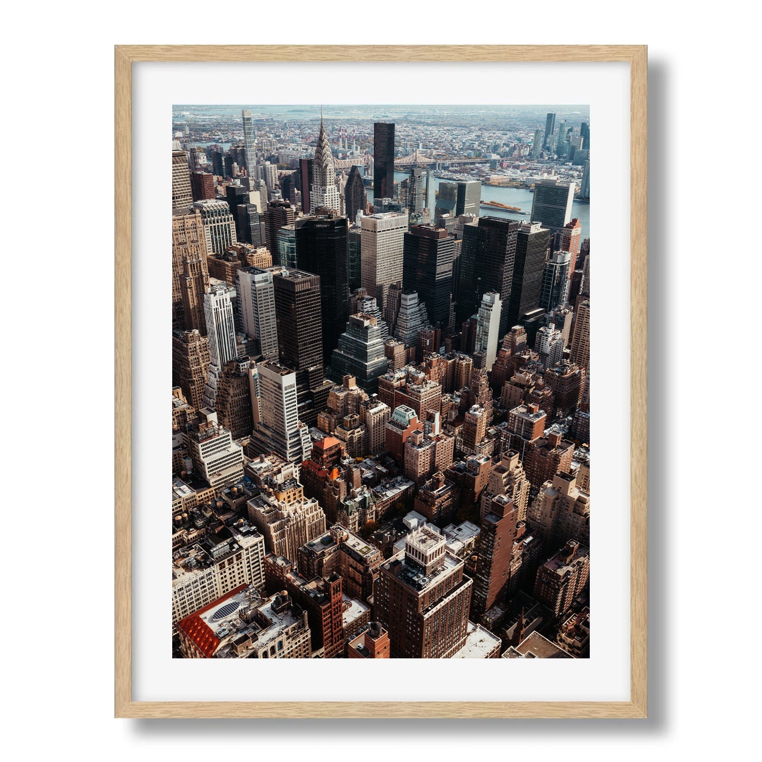 New York City 'Metropolis Melodies' Framed Print - Architecture by Peter Yan Studio
