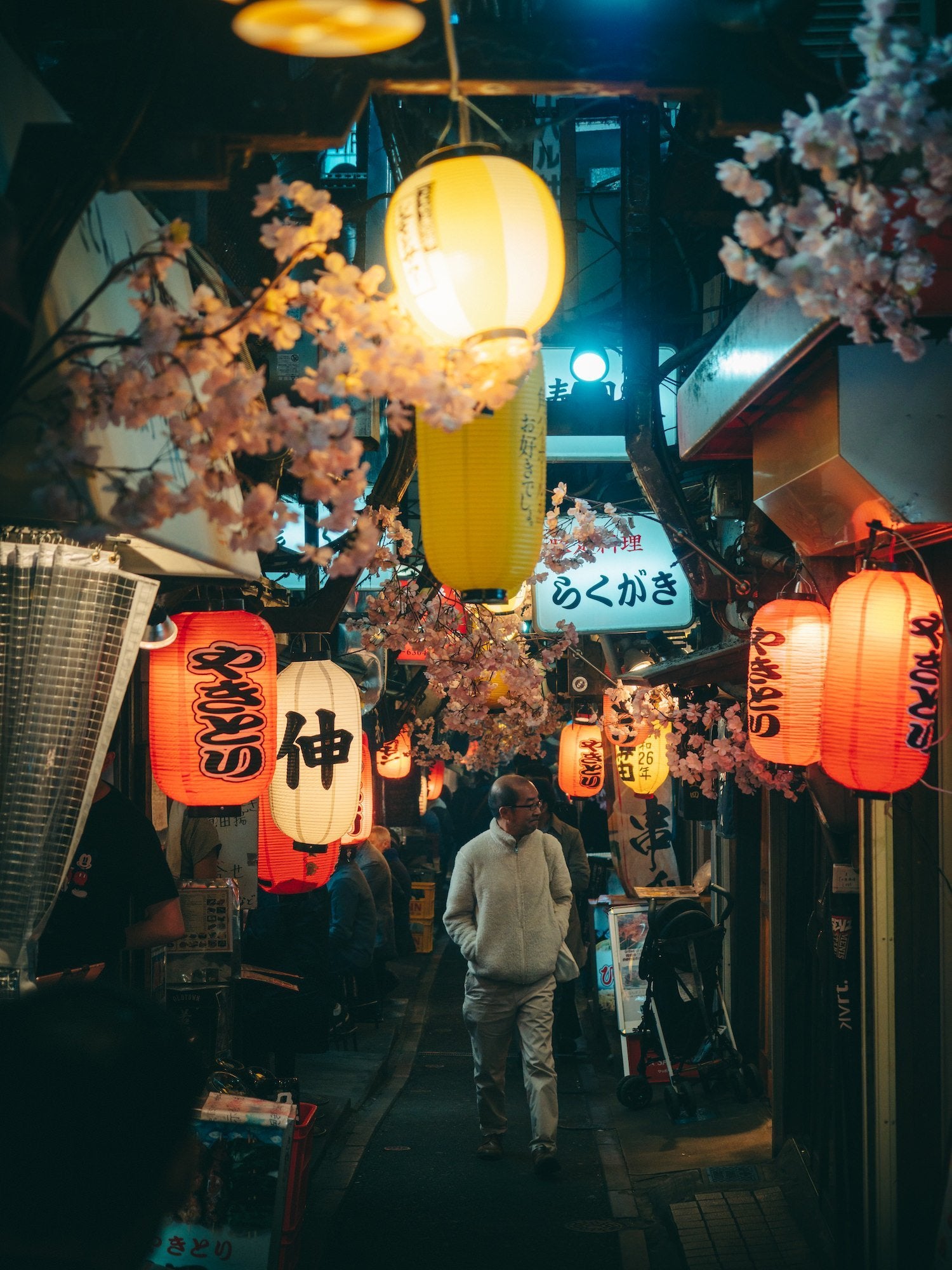 Old Tokyo Alleyway | Premium Framed Print - Peter Yan Studio