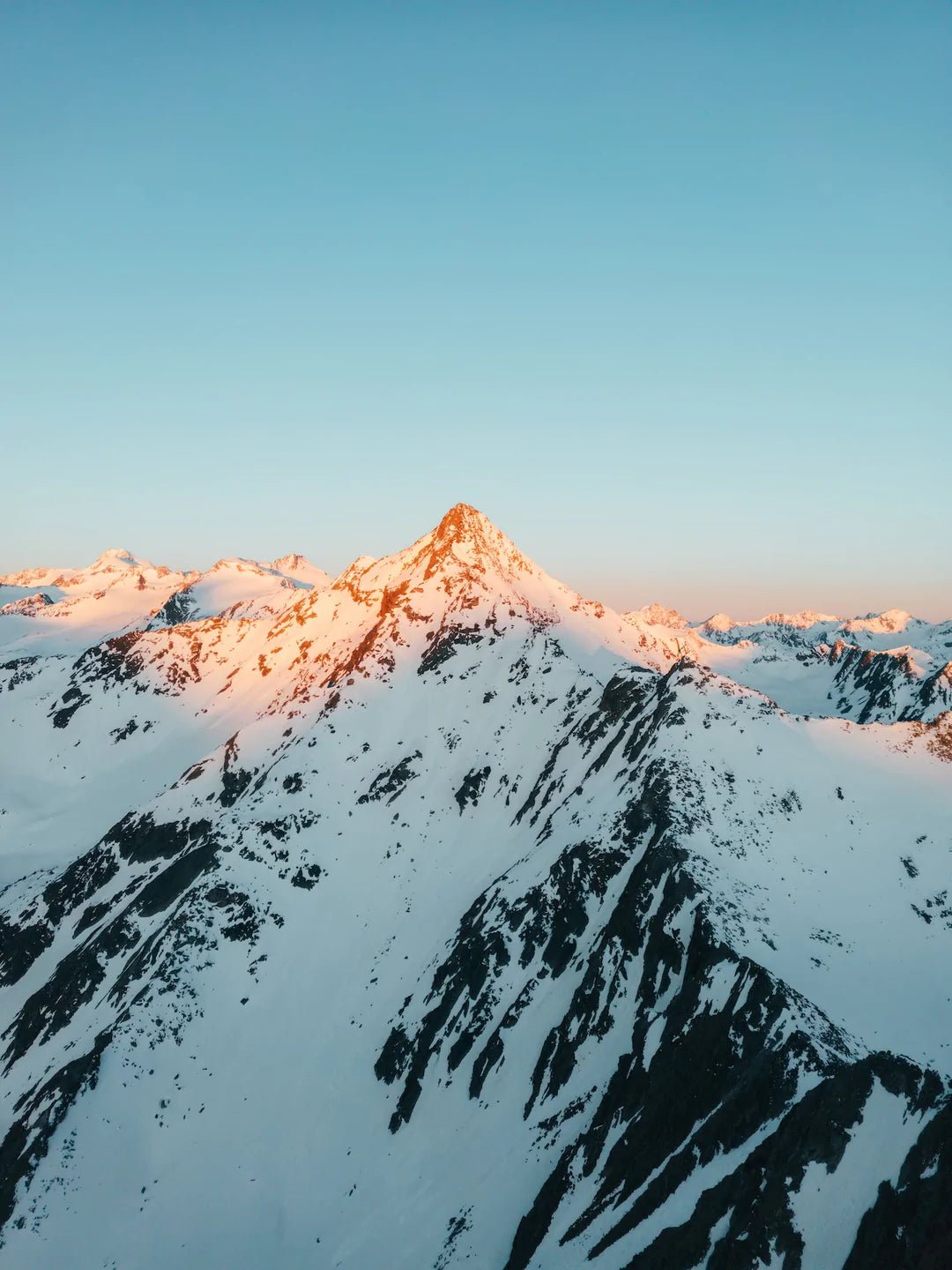 Ötztal Alps At Sunrise II - Peter Yan Studio