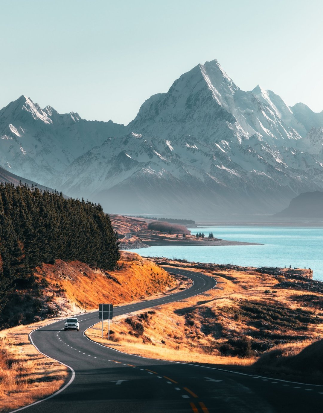 Peter's Lookout, Mt Cook | Premium Framed Print - Peter Yan Studio