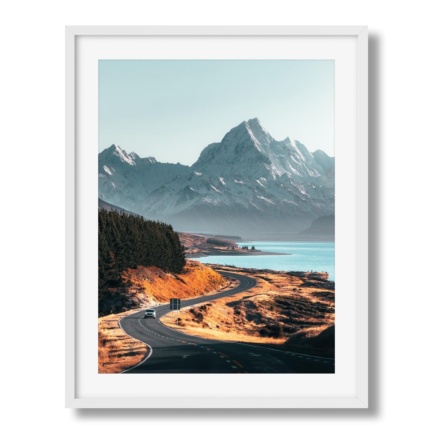 Peter's Lookout, Mt Cook | Premium Framed Print - Peter Yan Studio