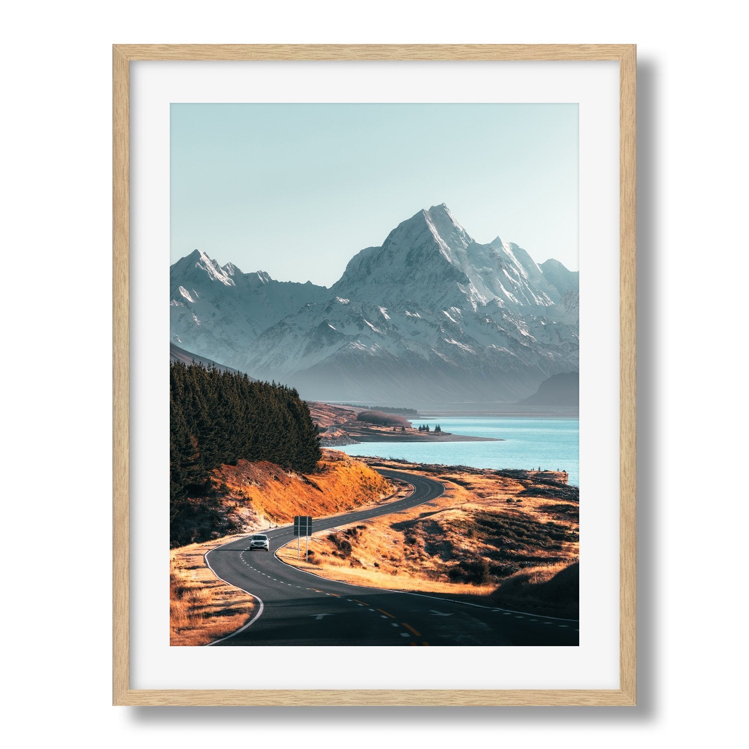 Peter's Lookout, Mt Cook | Premium Framed Print - Peter Yan Studio