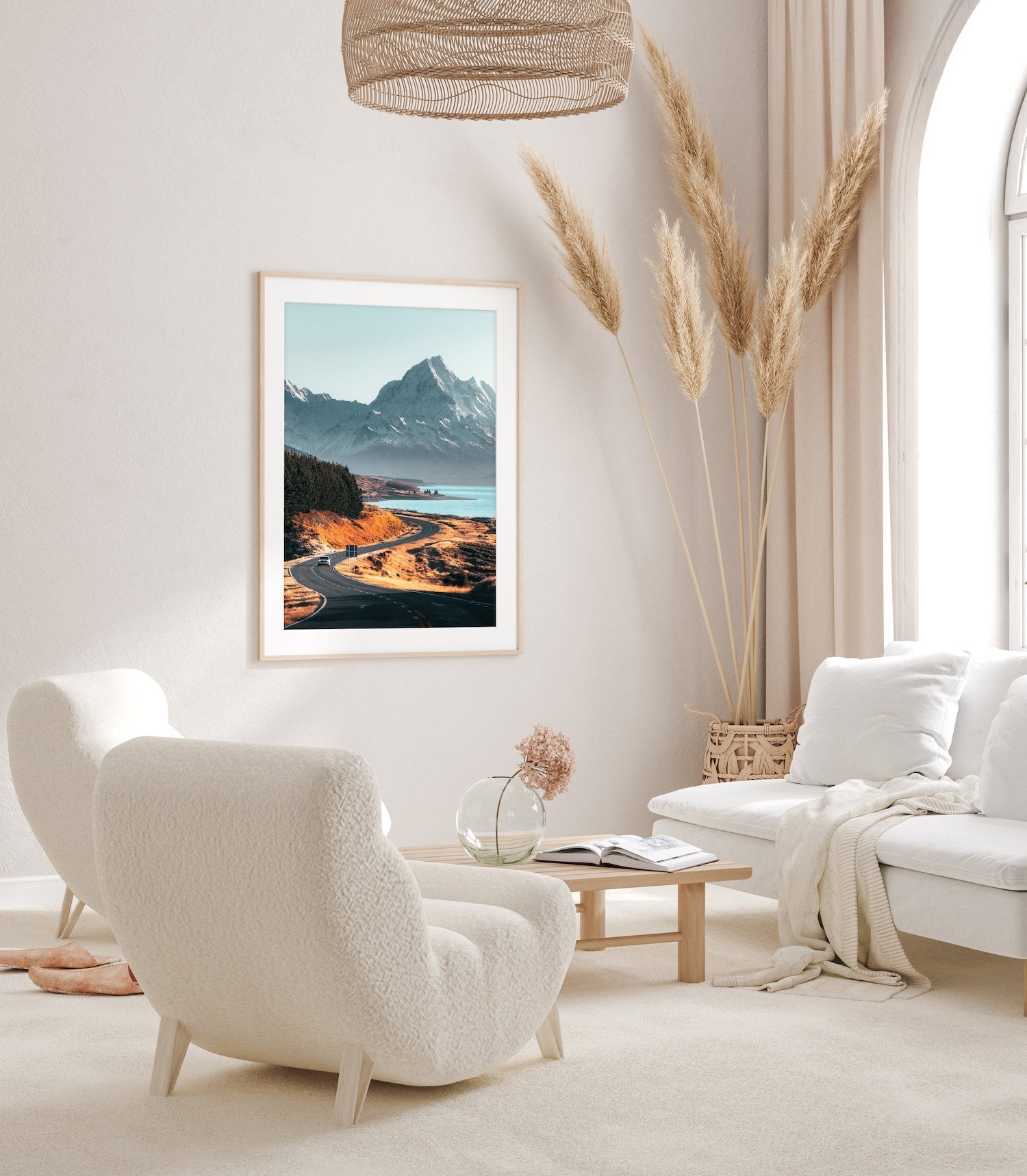 Peter's Lookout, Mt Cook | Premium Framed Print - Peter Yan Studio