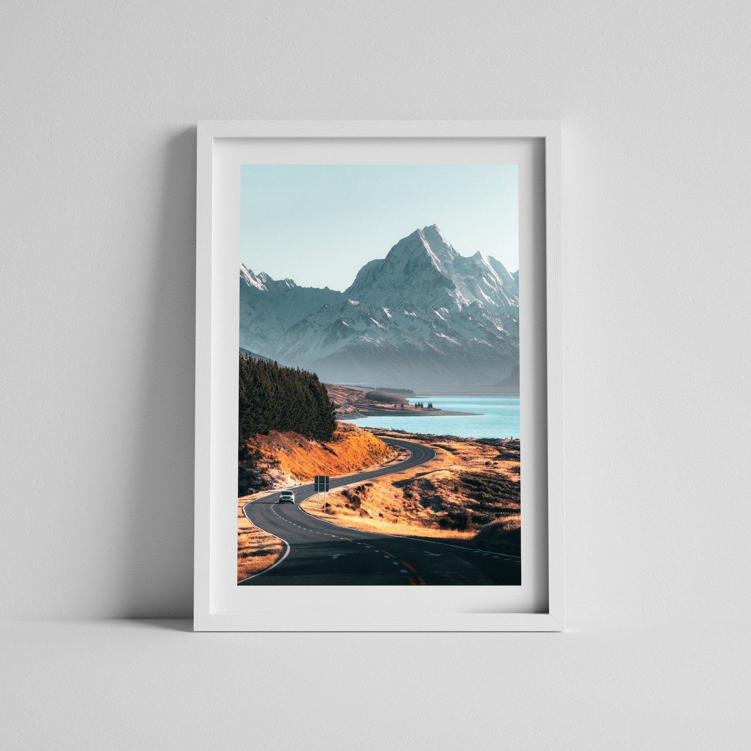 Peter's Lookout, Mt Cook | Premium Framed Print - Peter Yan Studio