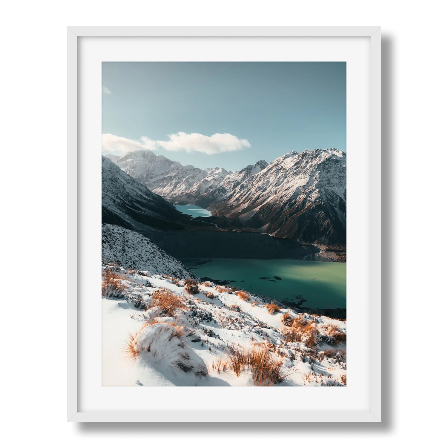 Sealy Tarns In Winter - Peter Yan Studio