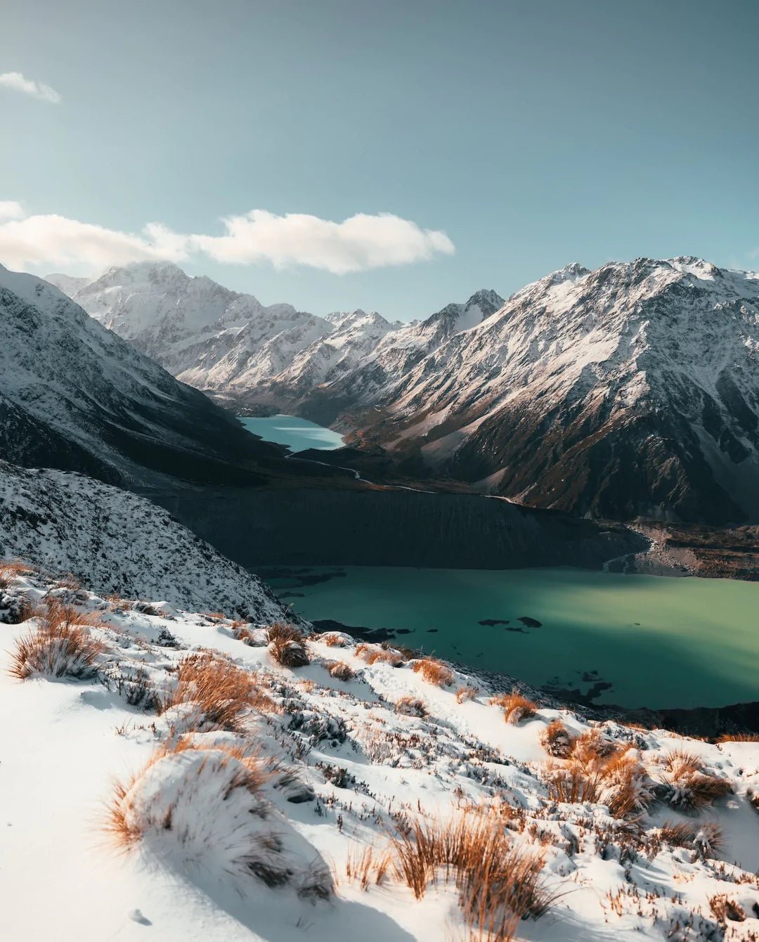 Sealy Tarns In Winter - Peter Yan Studio