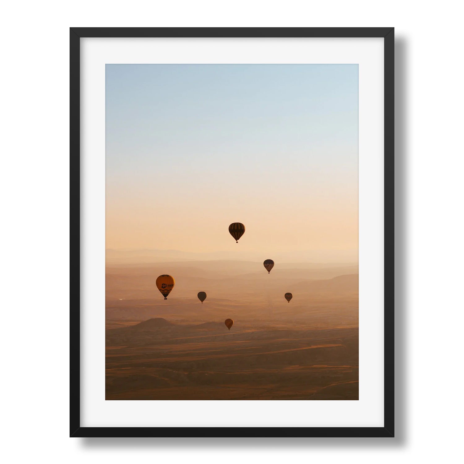 Six Hot Air Balloons Over Cappadocia - Peter Yan Studio