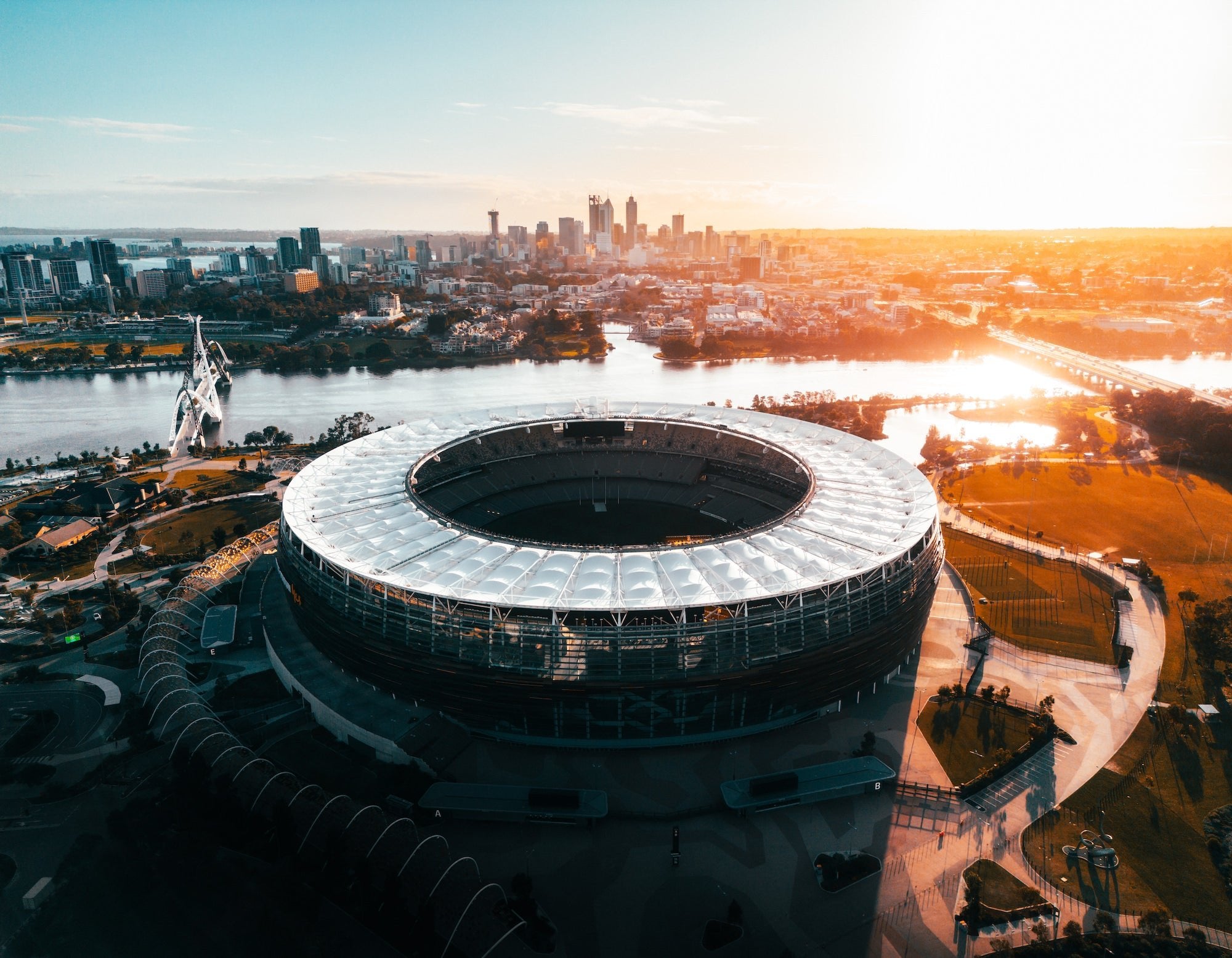 Sunset Perth City - Peter Yan Studio
