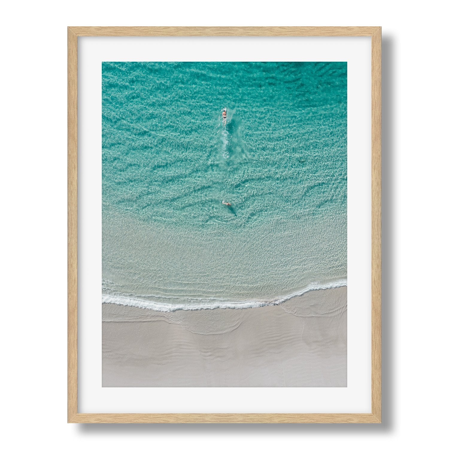 Swimming Away | Premium Framed Print - Peter Yan Studio