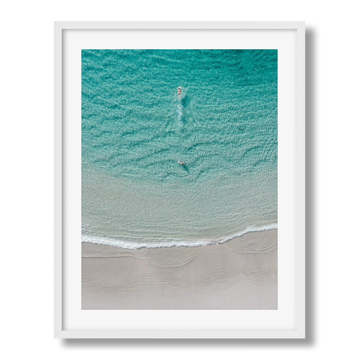 Swimming Away | Premium Framed Print - Peter Yan Studio