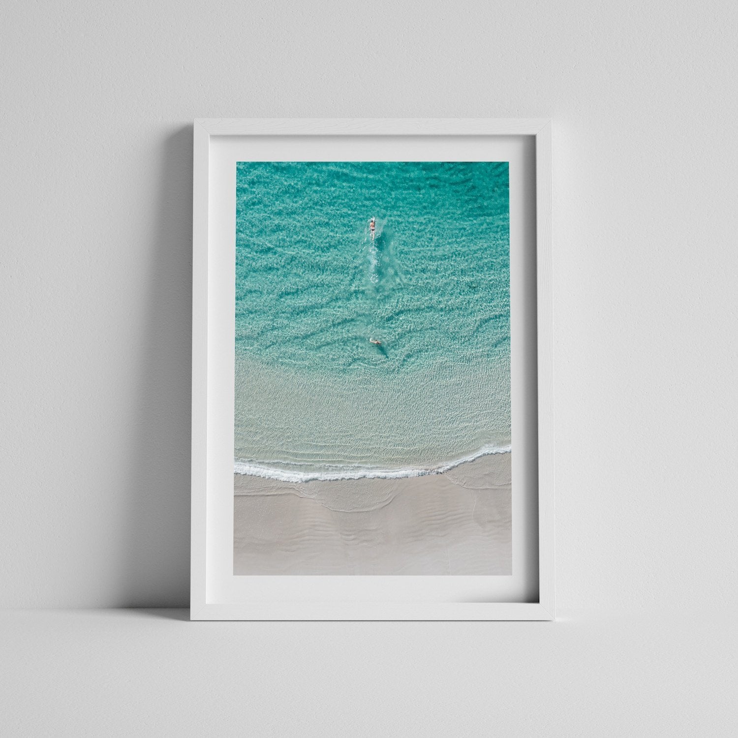 Swimming Away | Premium Framed Print - Peter Yan Studio