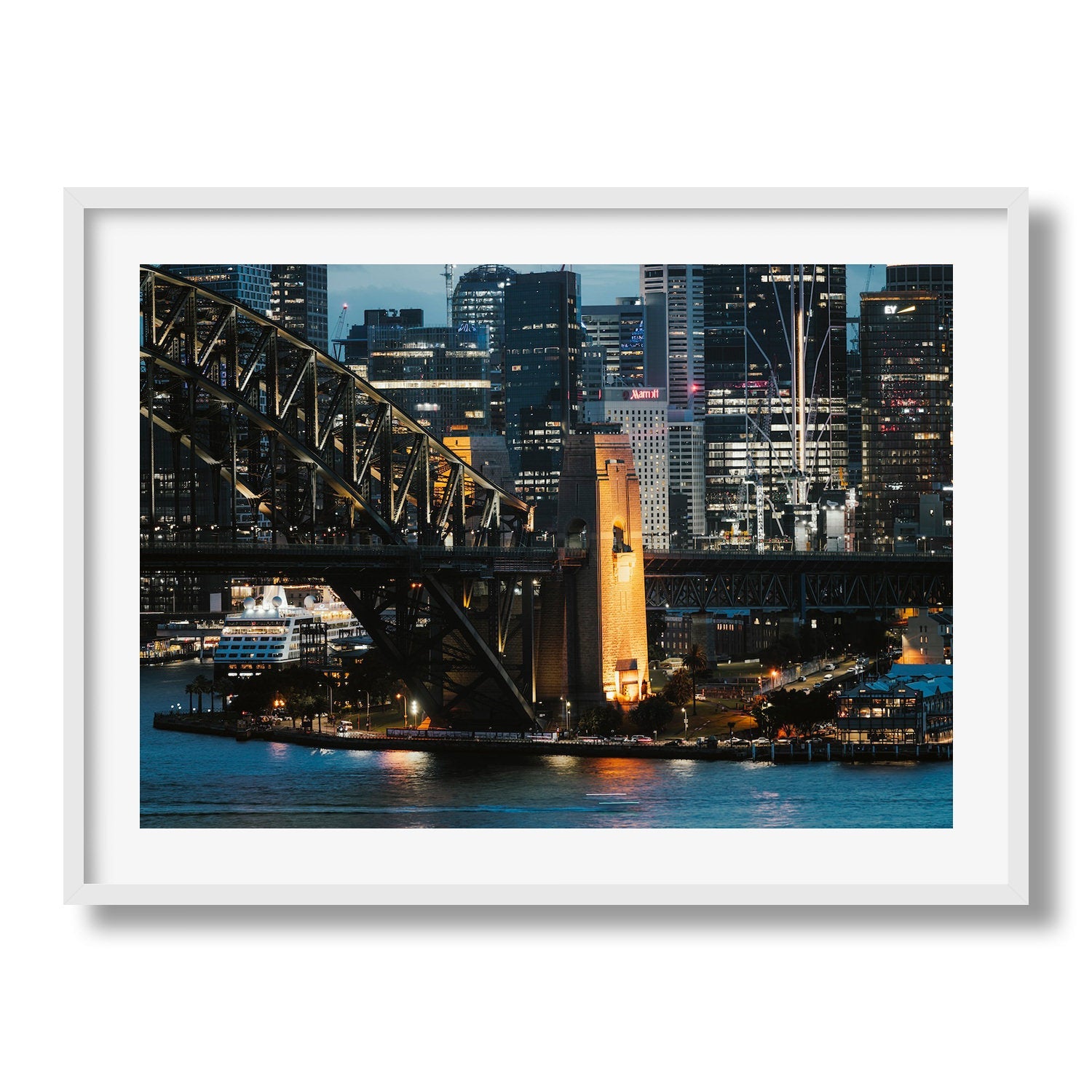 Sydney Harbour Bridge Blue Hour - Peter Yan Studio