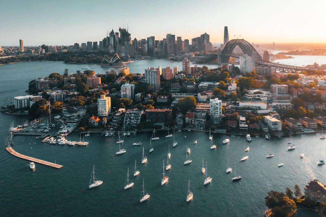 Sydney Harbour From Above - Peter Yan Studio