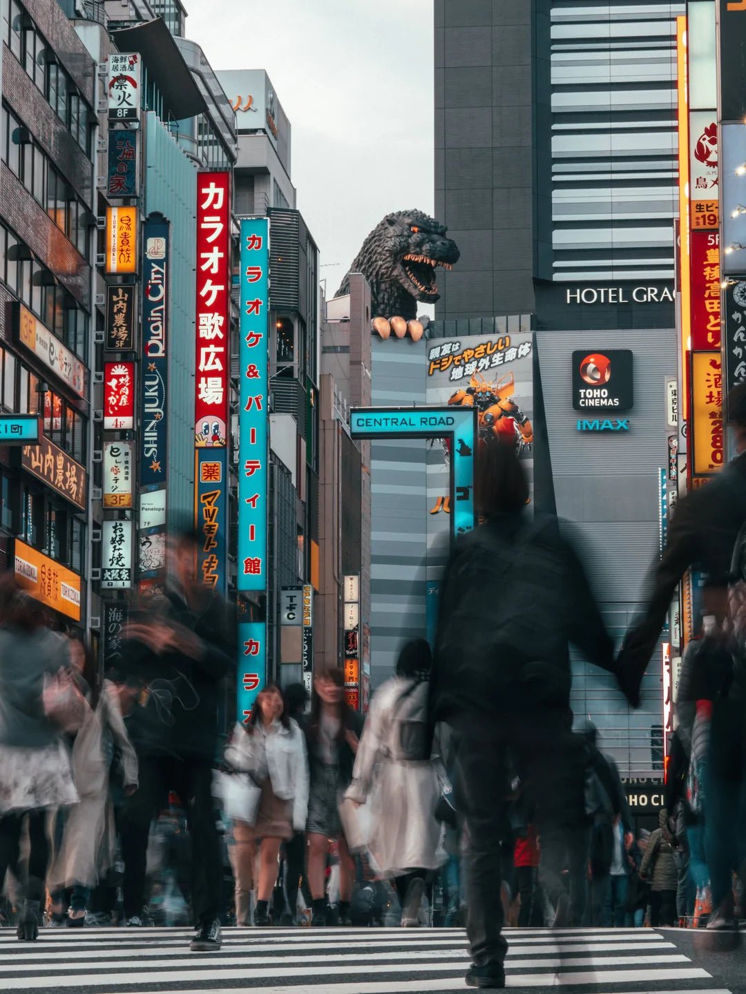 The Godzilla Head In Tokyo - Peter Yan Studio