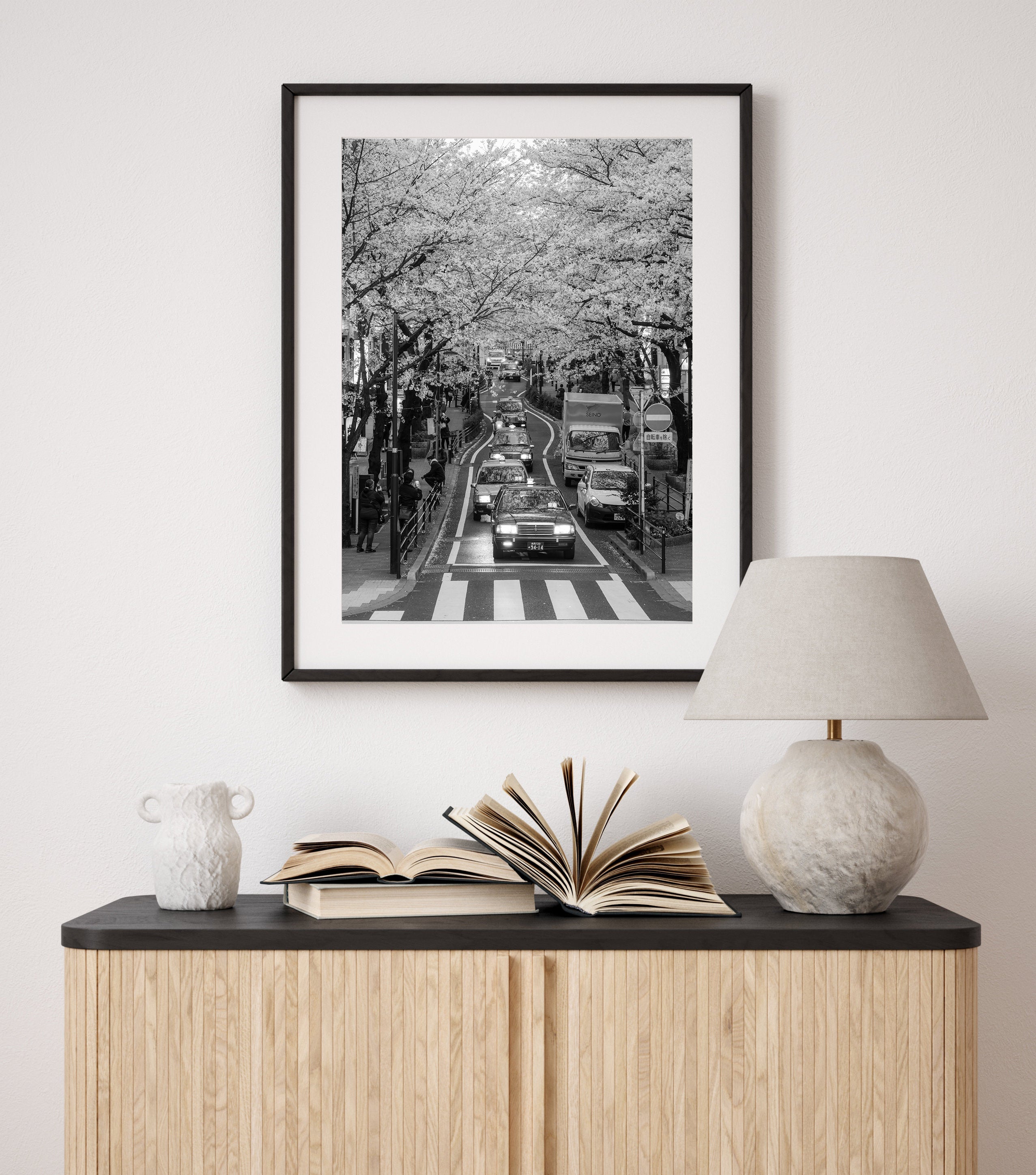 Tokyo Taxis in Black & White - Peter Yan Studio