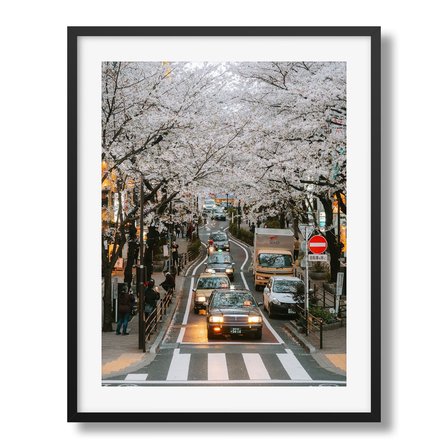 Tokyo Taxis Under The Cherry Blossoms - Peter Yan Studio